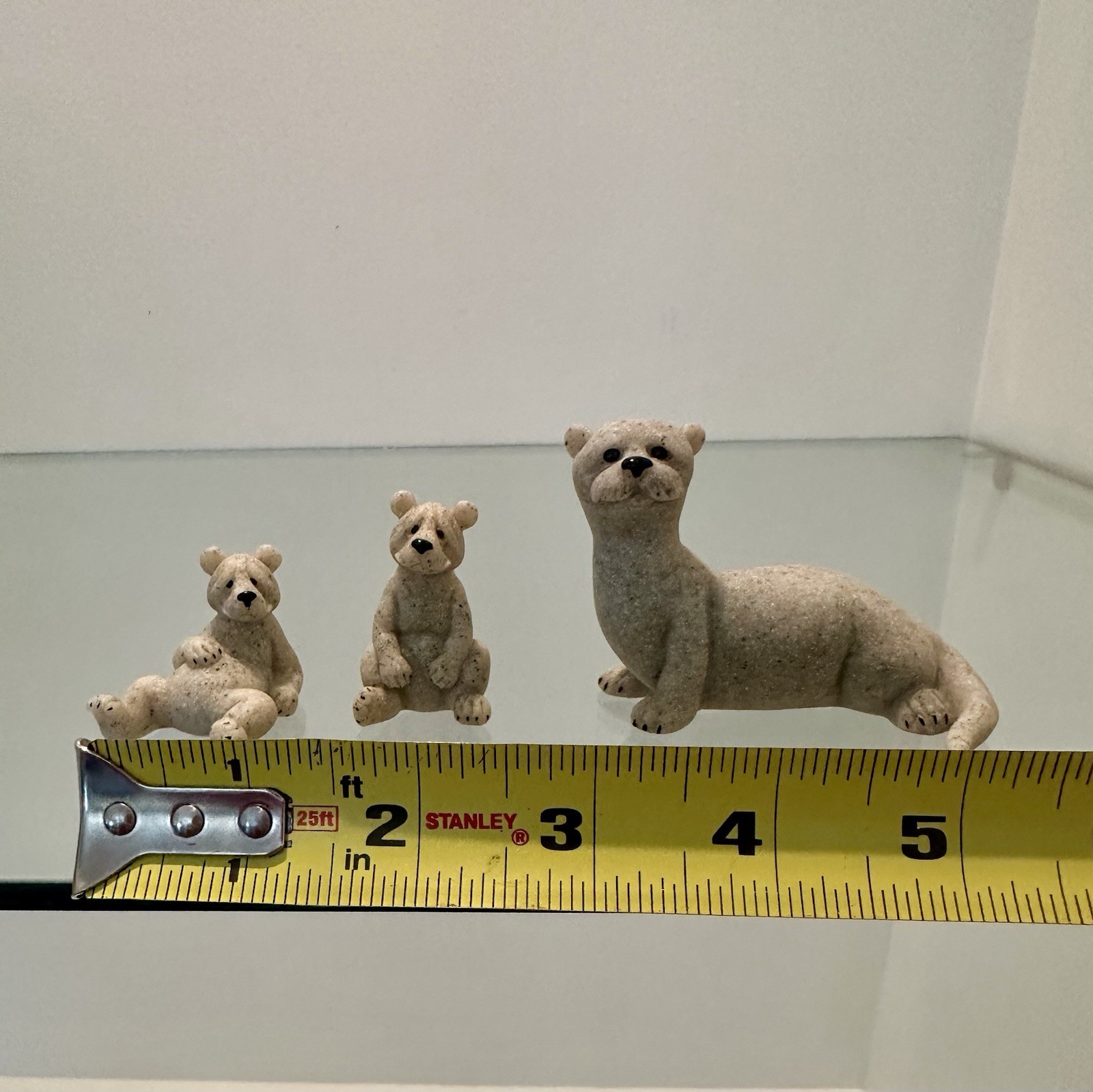 Quarry Critters Second Nature Design- Polar Bears And Opie The Otter Small/mini