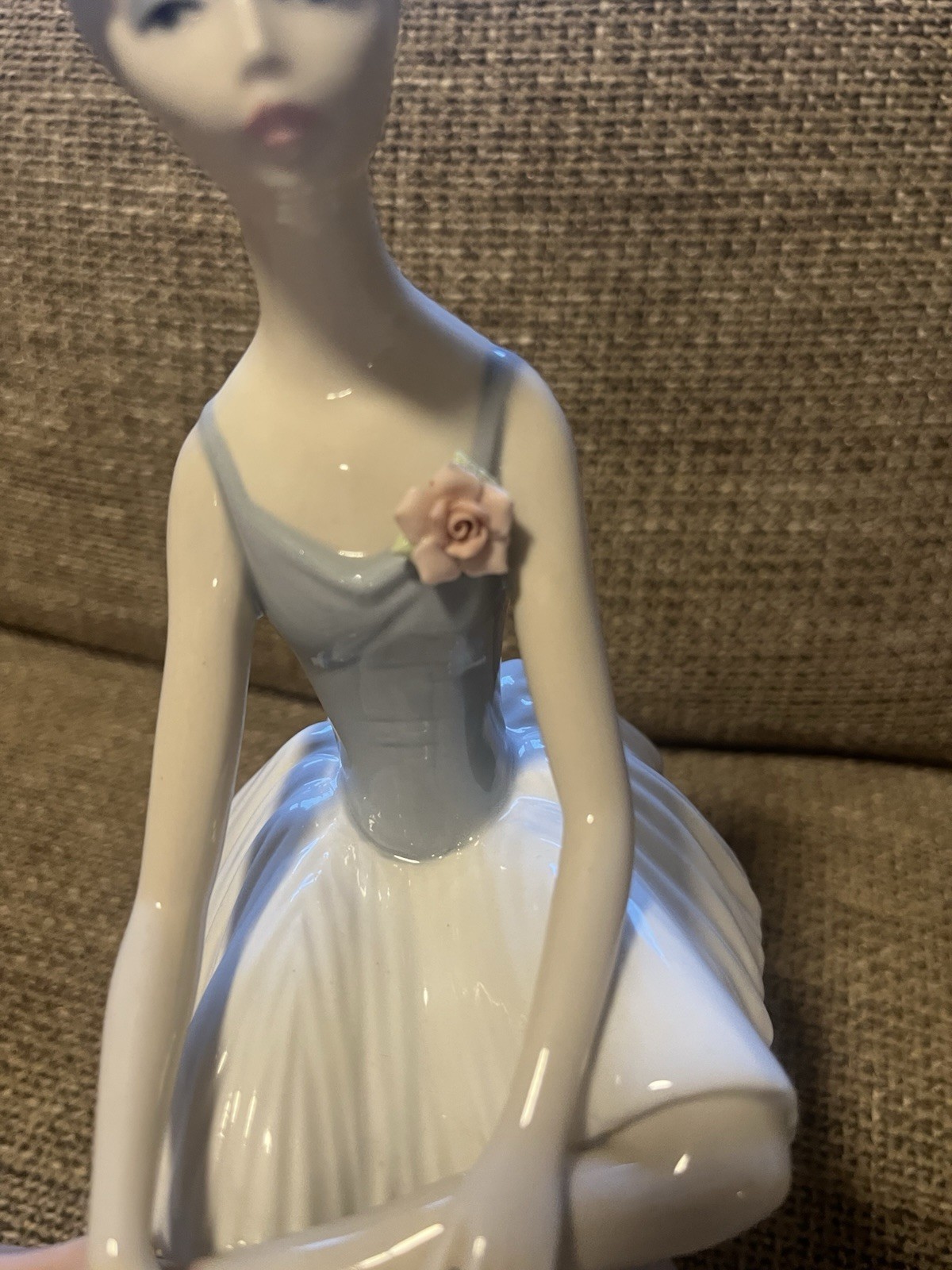 Ballet Dance Figurine Porcelain Made In Spain Very Nice