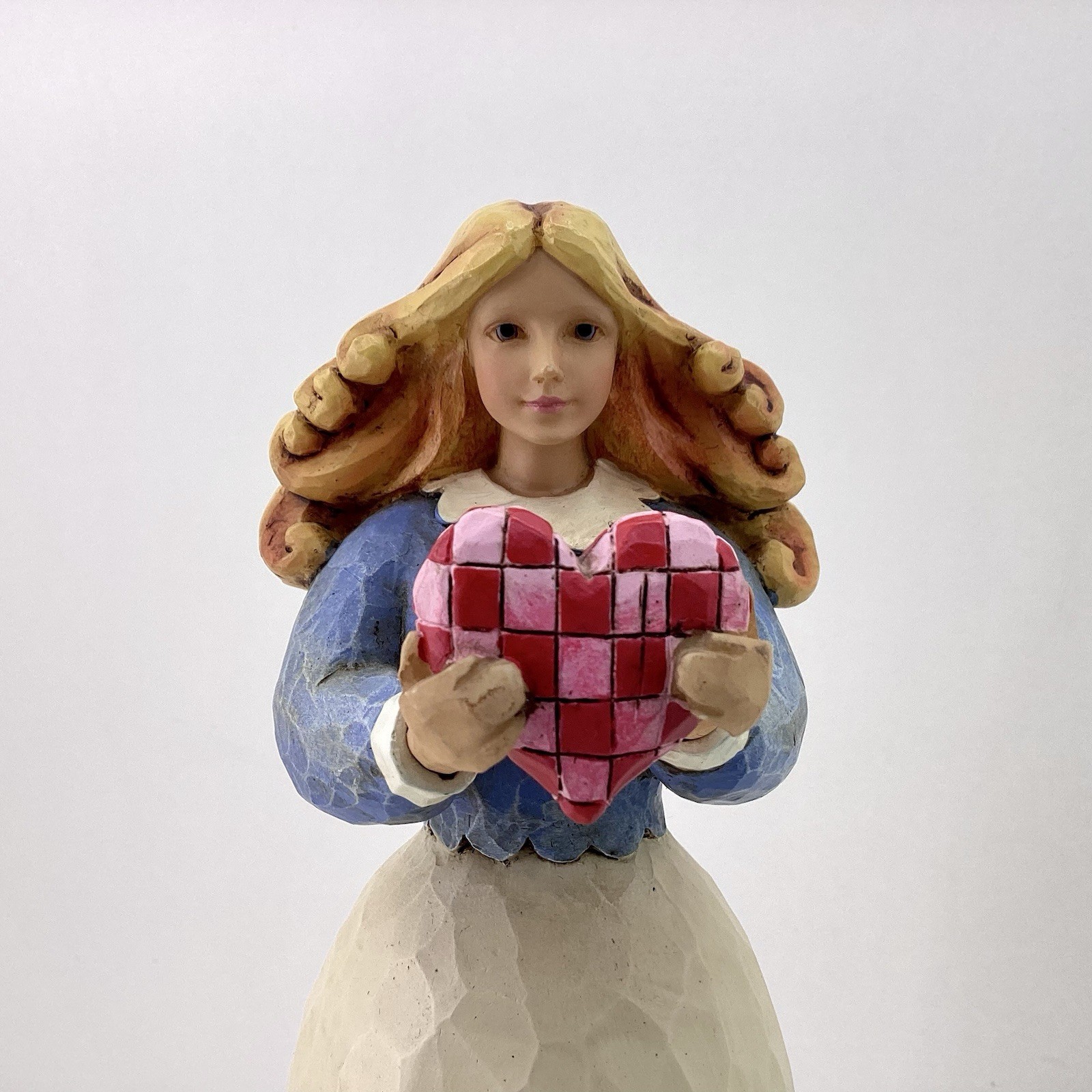 Jim Shore My Heart Is Yours 9.5″ Figurine 2006 Heartwood Creek Love Marriage