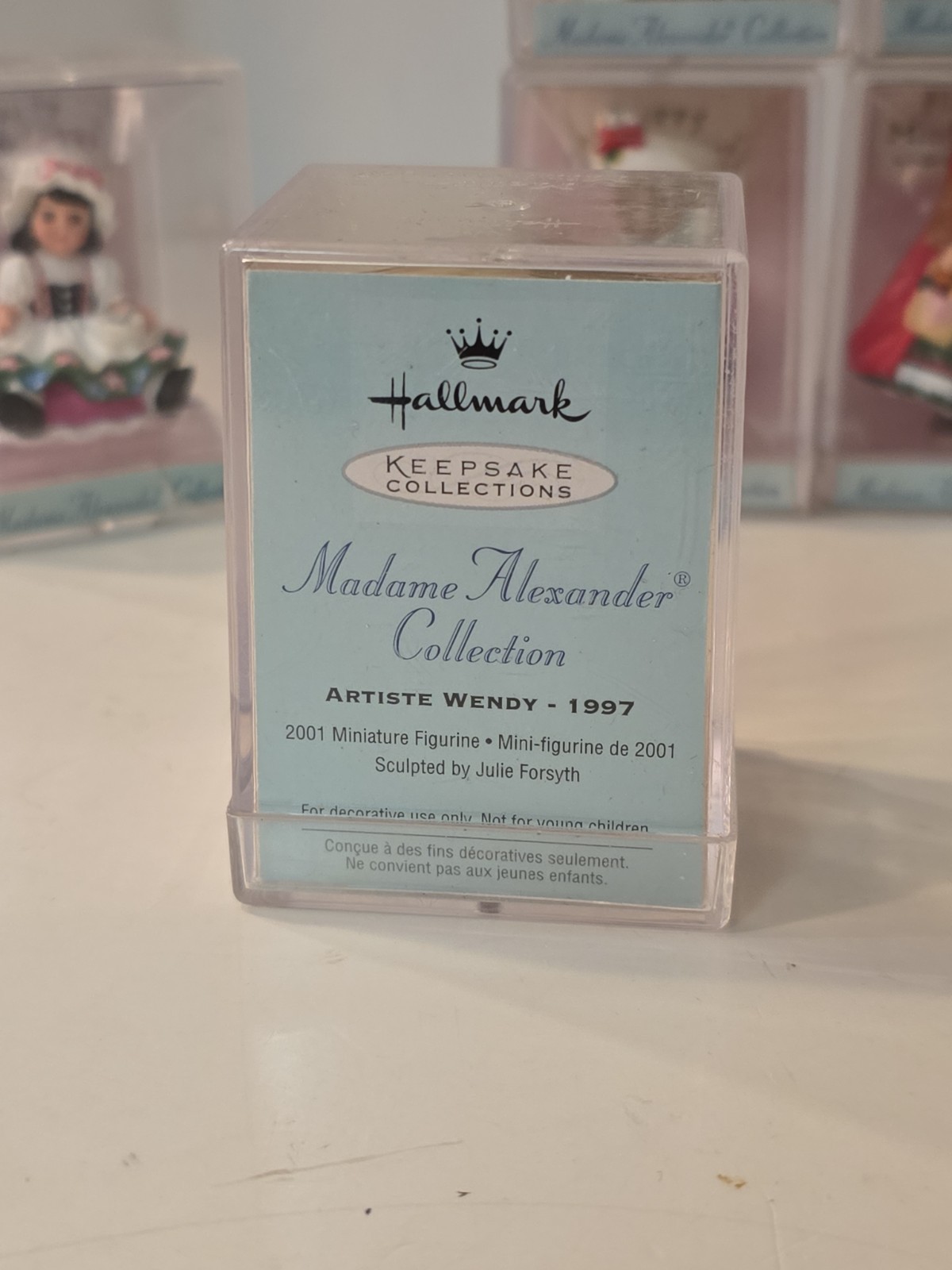 VTG Hallmark Madame Alexander Doll Merry Miniatures Lot Of 6 Christmas Artist