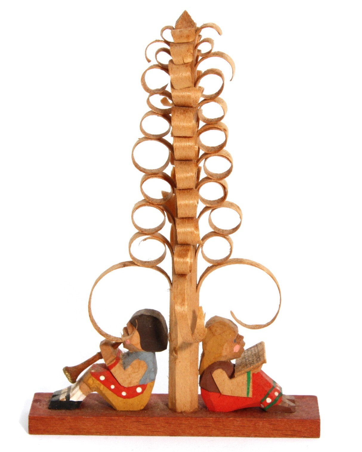 Four Jobin Brienz Switzerland and Assorted Wooden Figurines