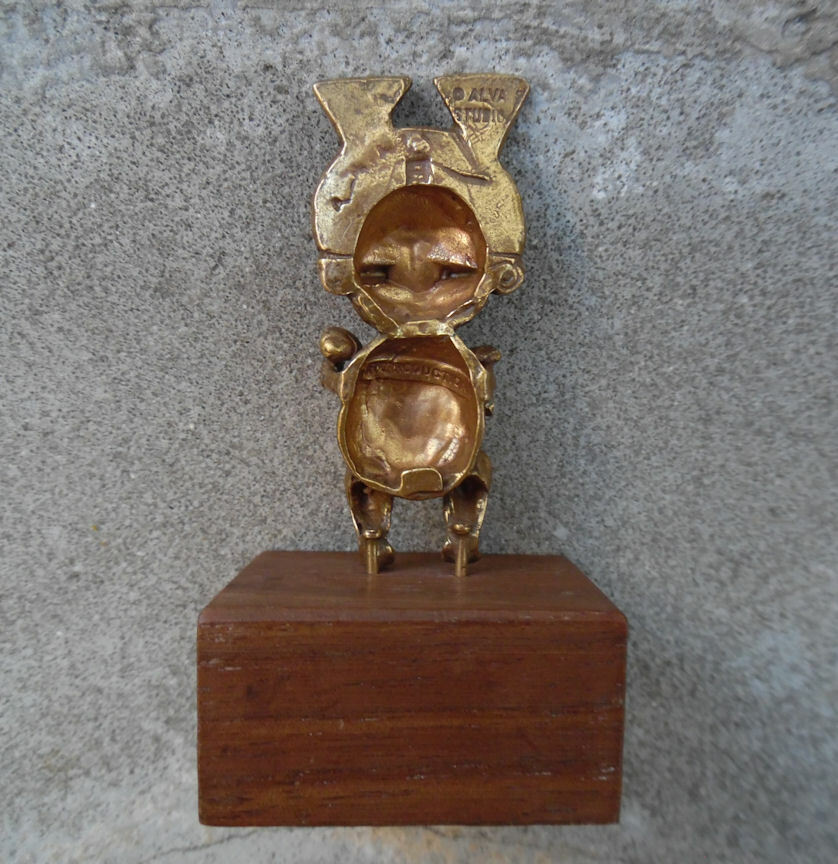 VINTAGE PRE COLUMBIAN FIGURE ALVA MUSEUM REPLICAS ART INSTITUTE OF CHICAGO