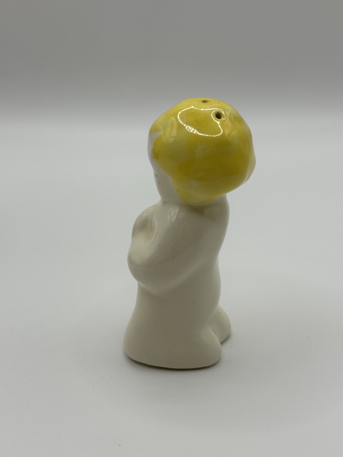 Vintage Ceramic Child Praying Figurine Shaker Trinket Decor ***