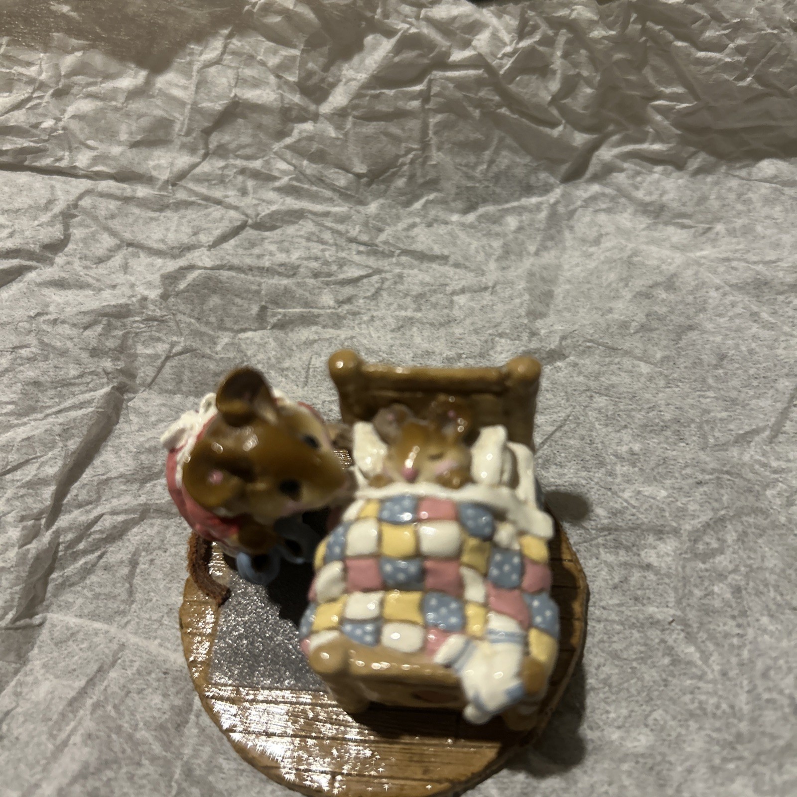 Wee Forest Folk ~ 1985 M126 Attic Treasure Mouse ~ Retired 1995 No Box