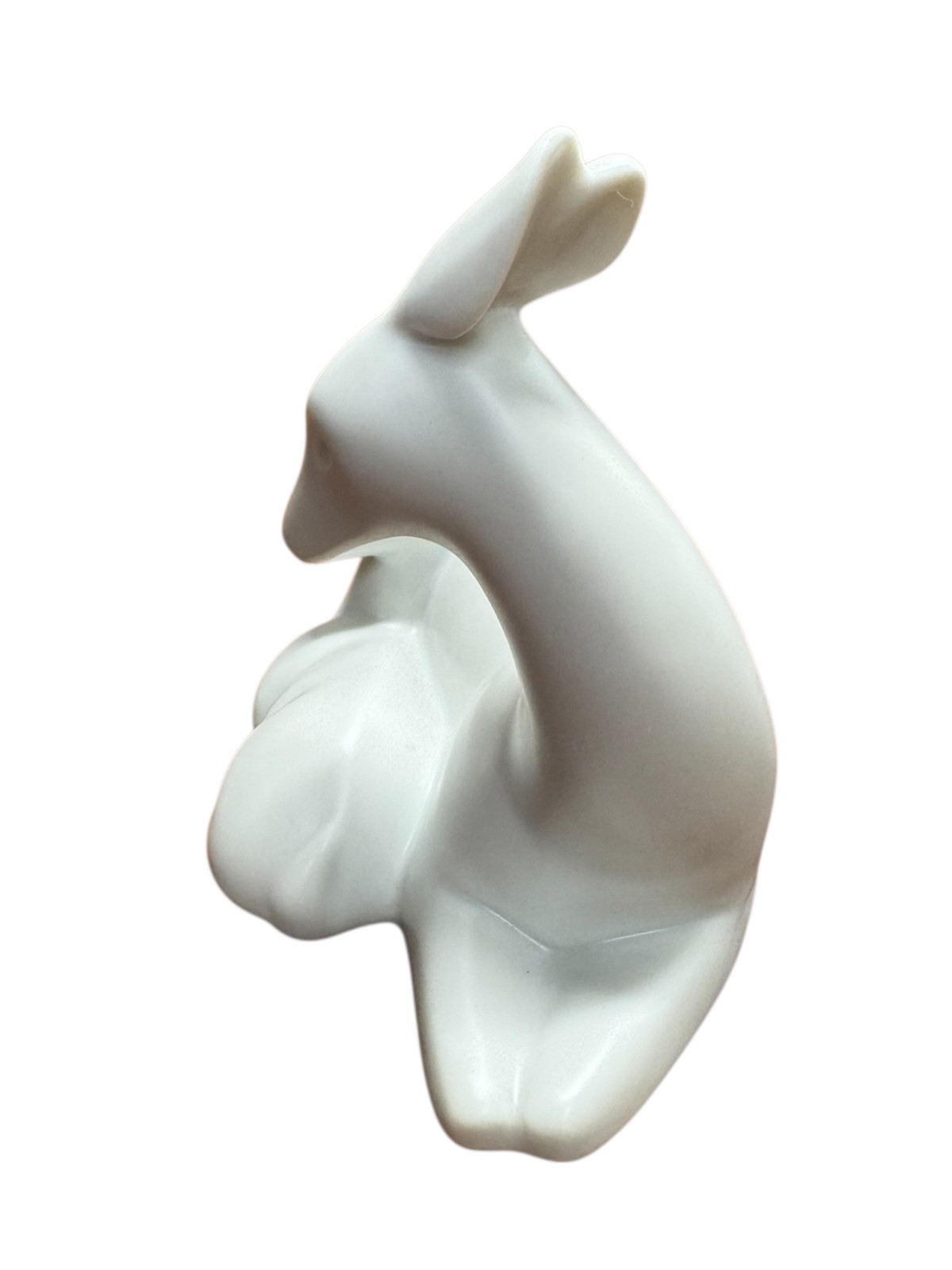 Vintage 1984 Gallery Originals White Deer And Fawn Figurine