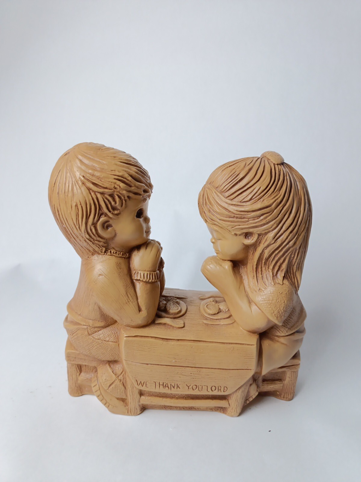 Fannyking By Artist Bill Mack-We Thank You Lord-Figurine Vintage Collectible