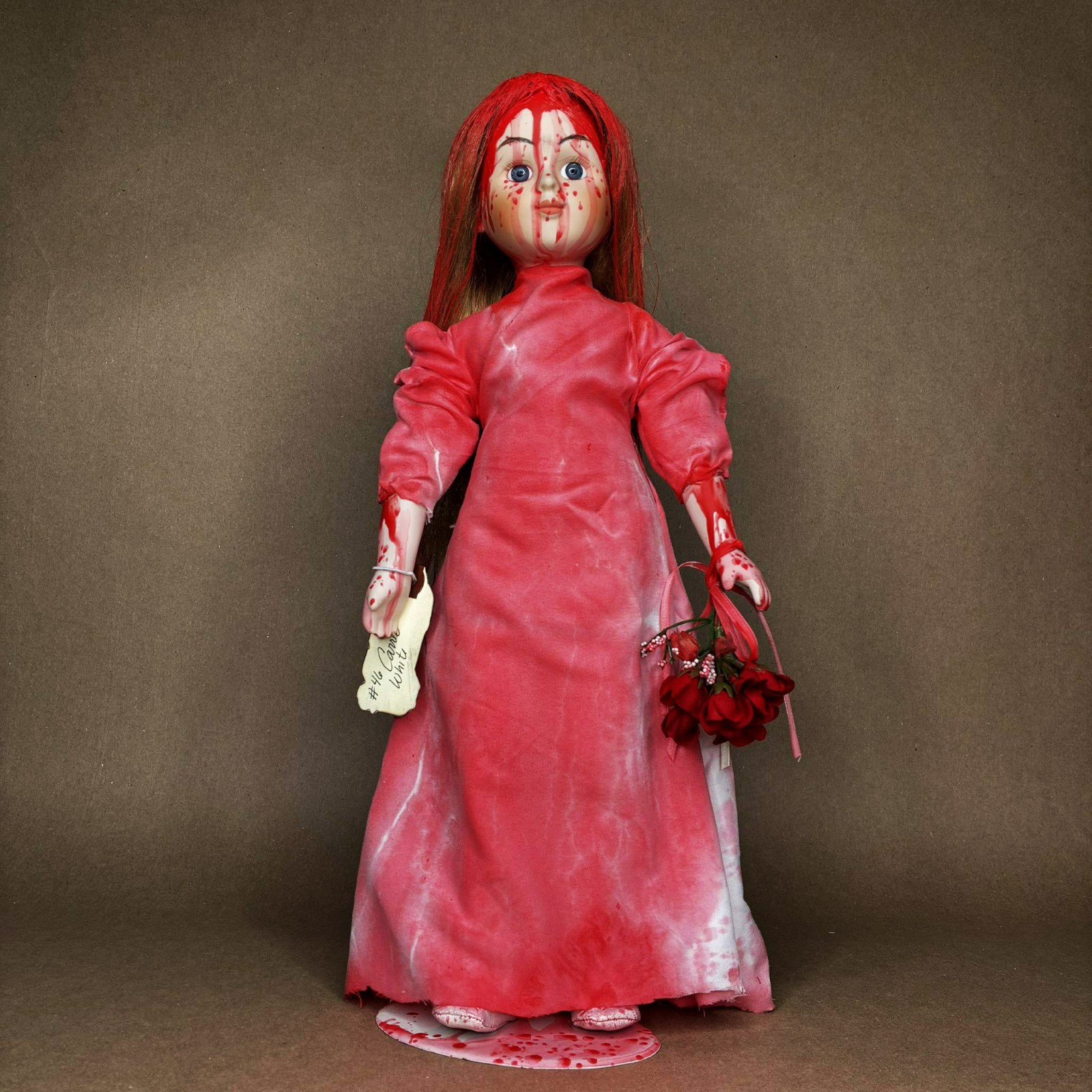 Carrie White Stephen King Horror Movie Doll Erika’s Emporium OOAK #46 16″ inches