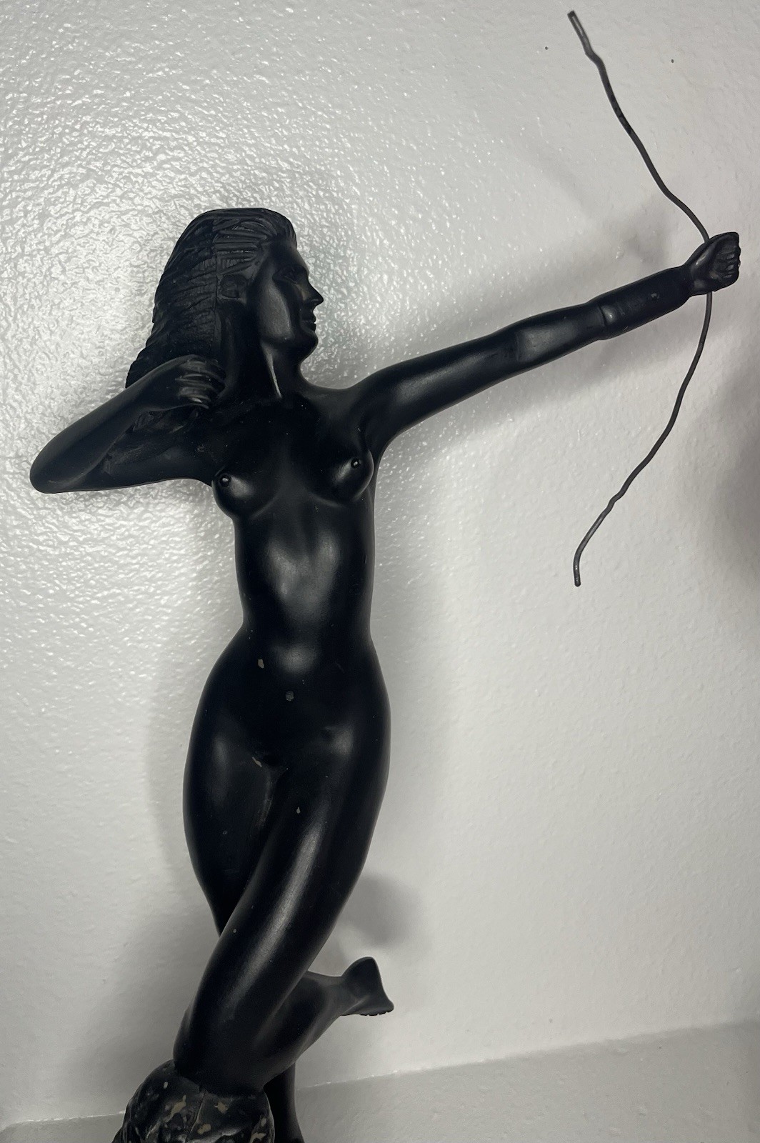 Black Woman Archer Art Figurine Sculpture for Adults Home Decor Statue