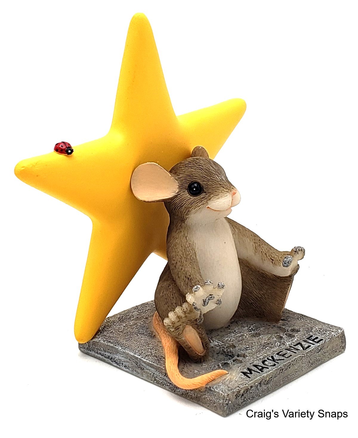 CHARMING TAILS A Star In The Making Figurine, LIMITED EDITION Boxed Fitz & Floyd