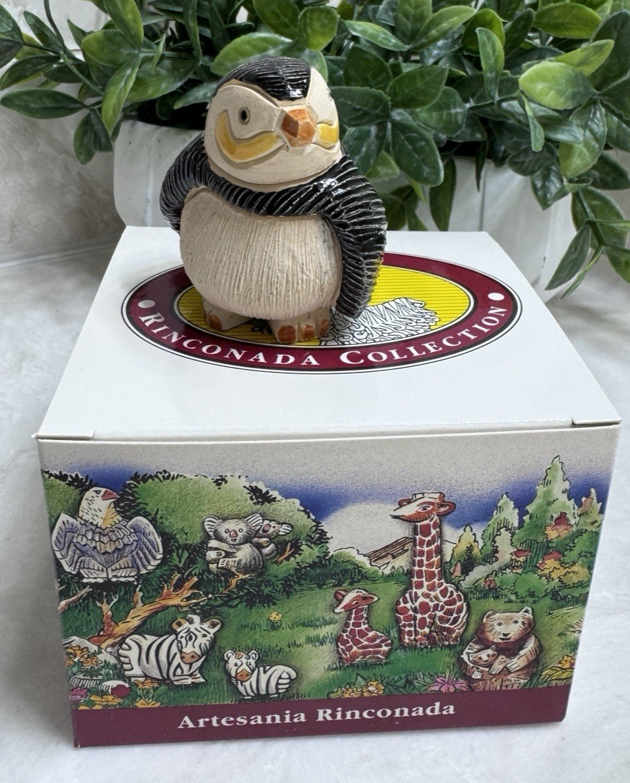 Retired Vintage Artesania Rinconada Collection Penguin #167 Figurine w/ Box