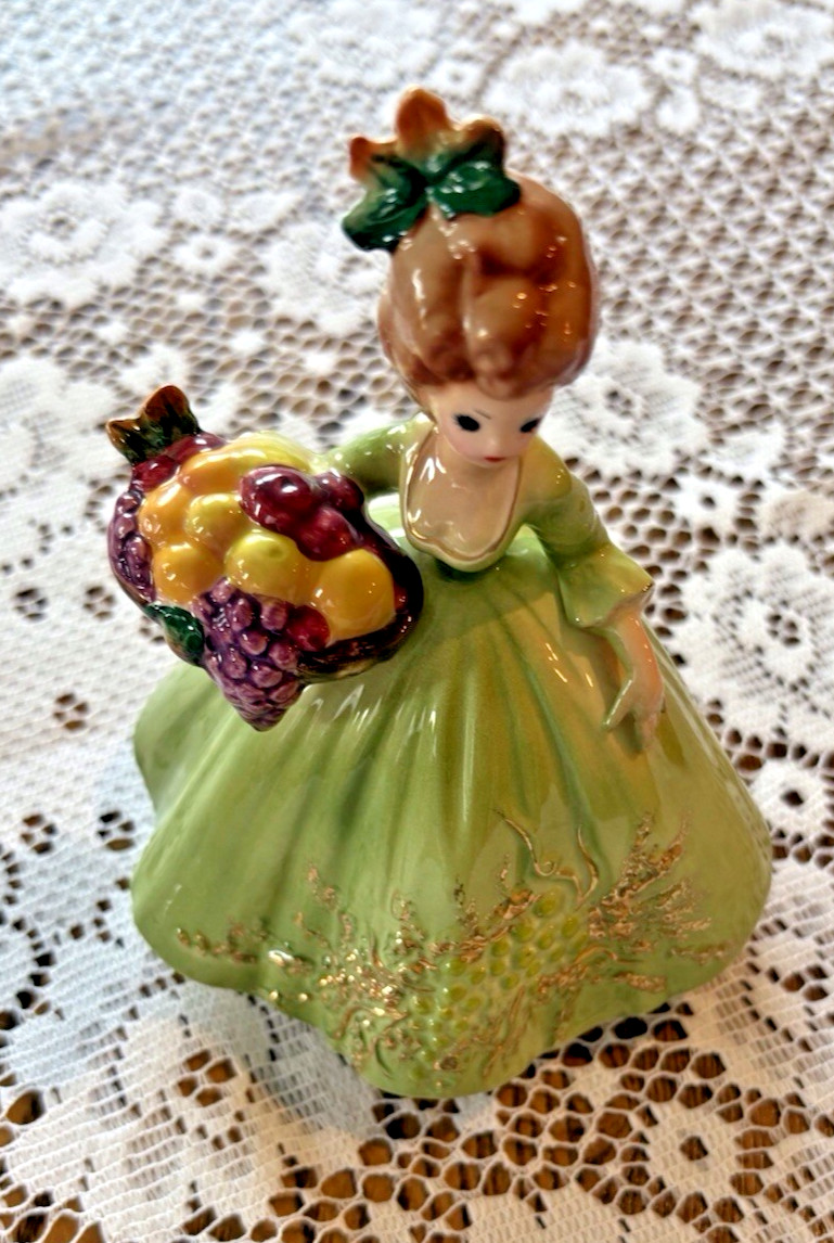 Vintage Josef Orig. Fall Figurine-Four Seasons Series-5.75″-c.1965-Super Nice!