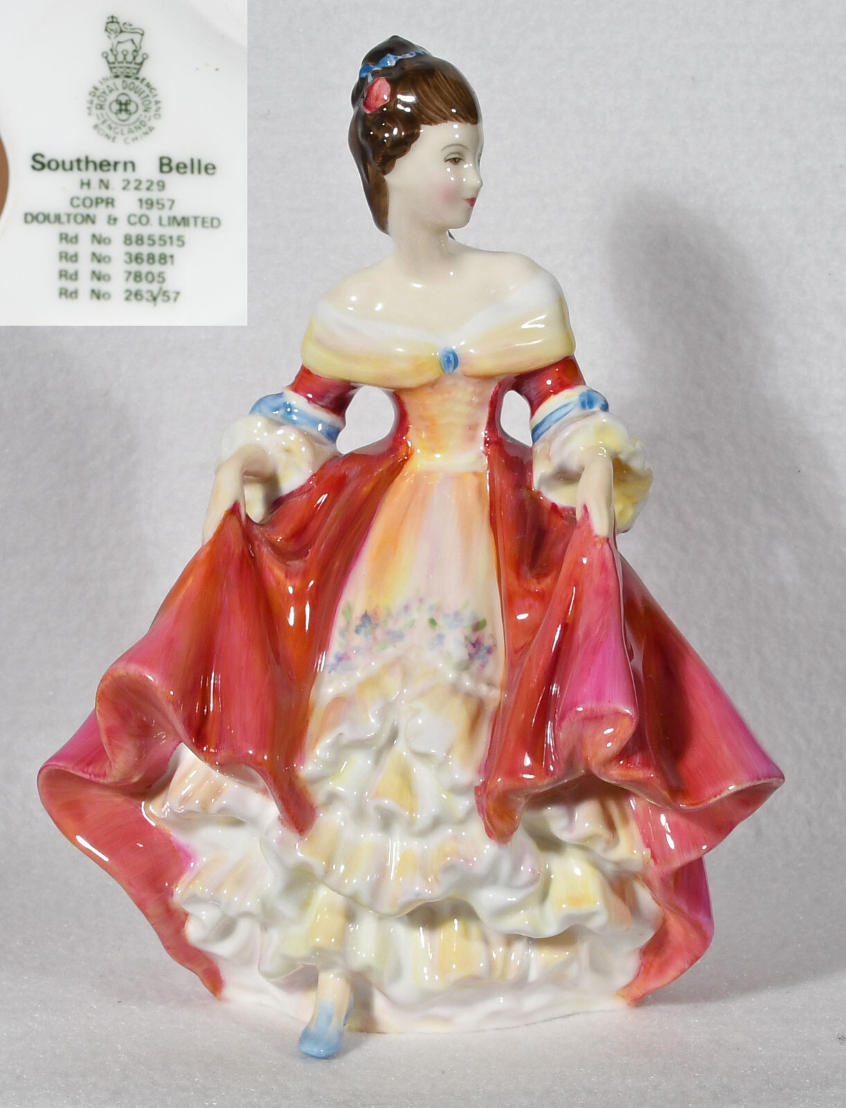 Royal Doulton Southern Belle HN2229 (8″ Tall)