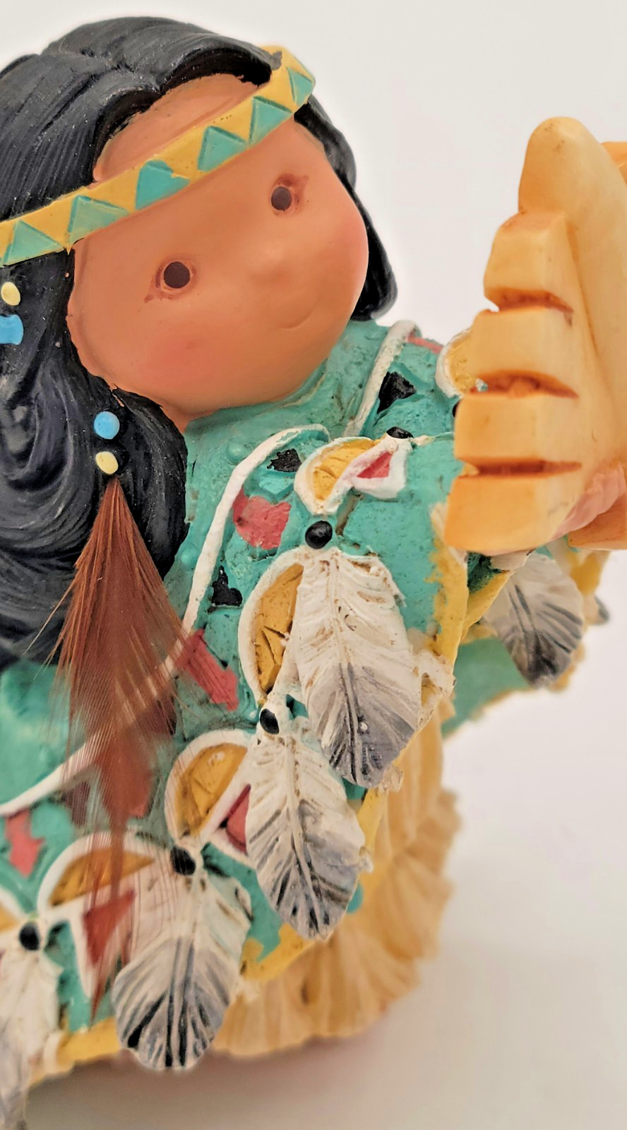 Friends of the Feather Figurine ONE WHO LIFTS SPIRITS Enesco Vintage FREE SHIP