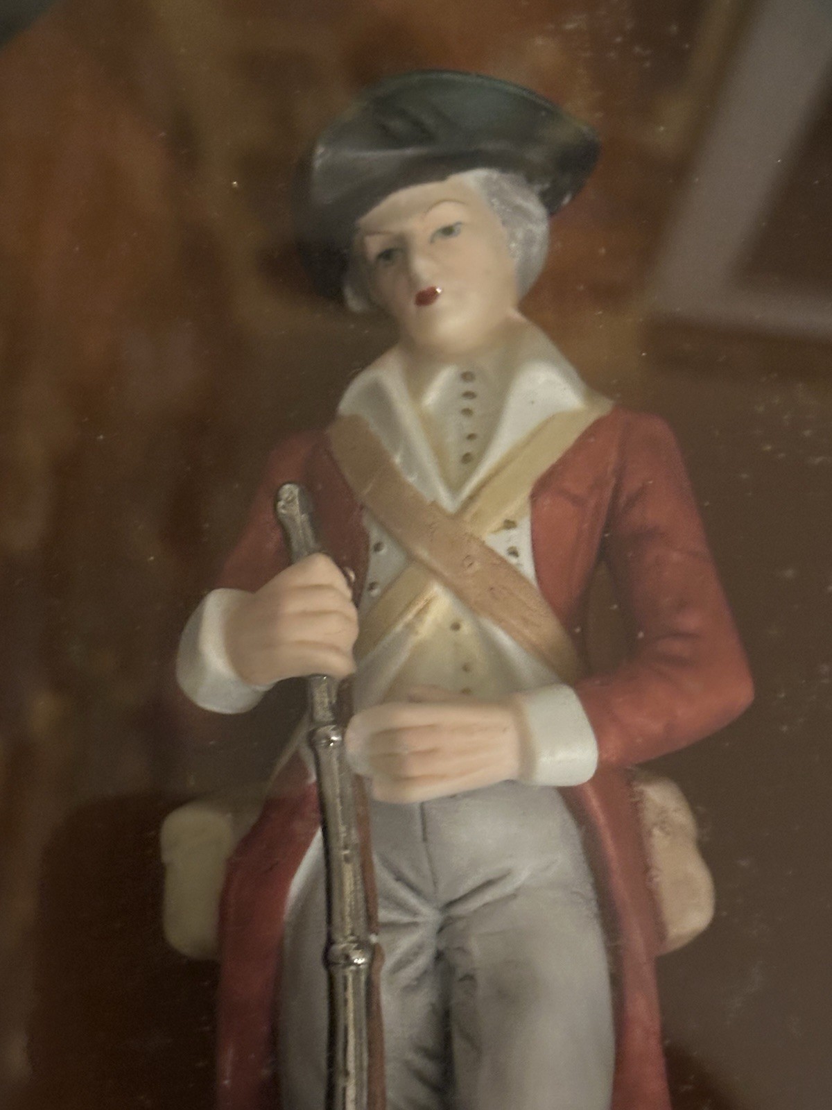 Soldier Figurine Andrea by Sadek 2nd Connecticut Light Horse 1777 Porcelain