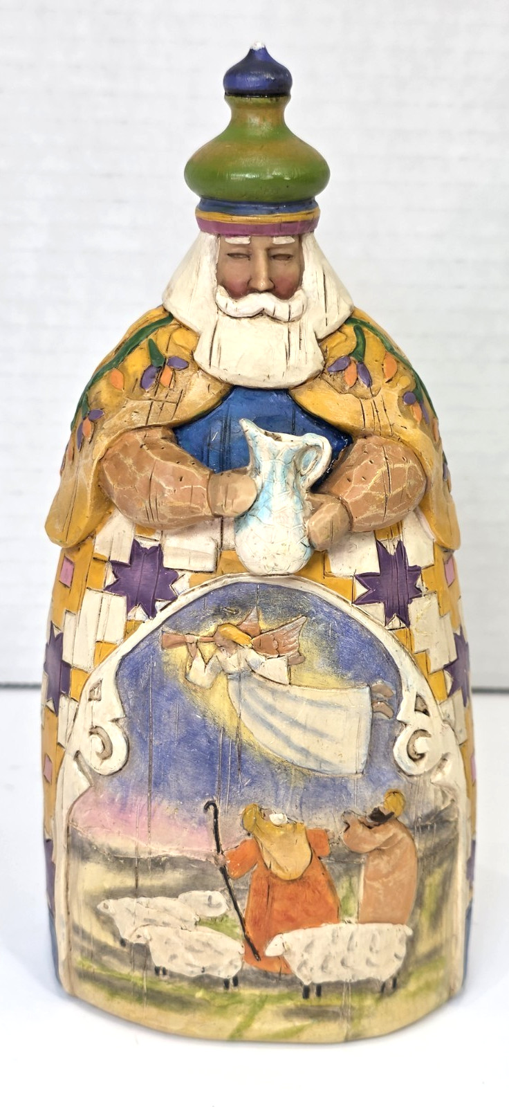 Jim Shore Wiseman Heartwood Creek Nativity Figurine Let Every Heart Wiseman READ