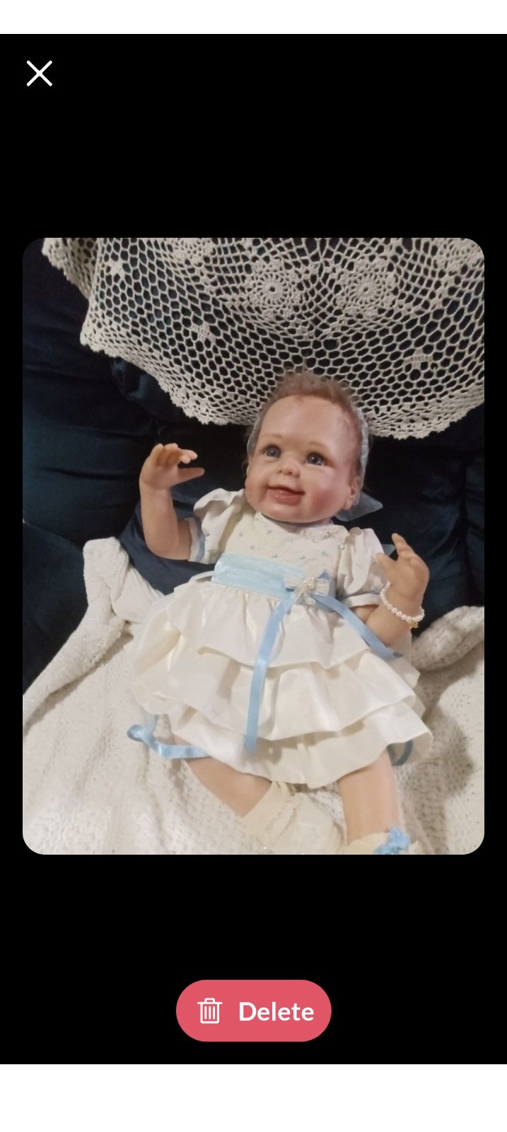 Reborn Baby girl Doll 19 Inch Full Body Lifelike Newborn Baby
