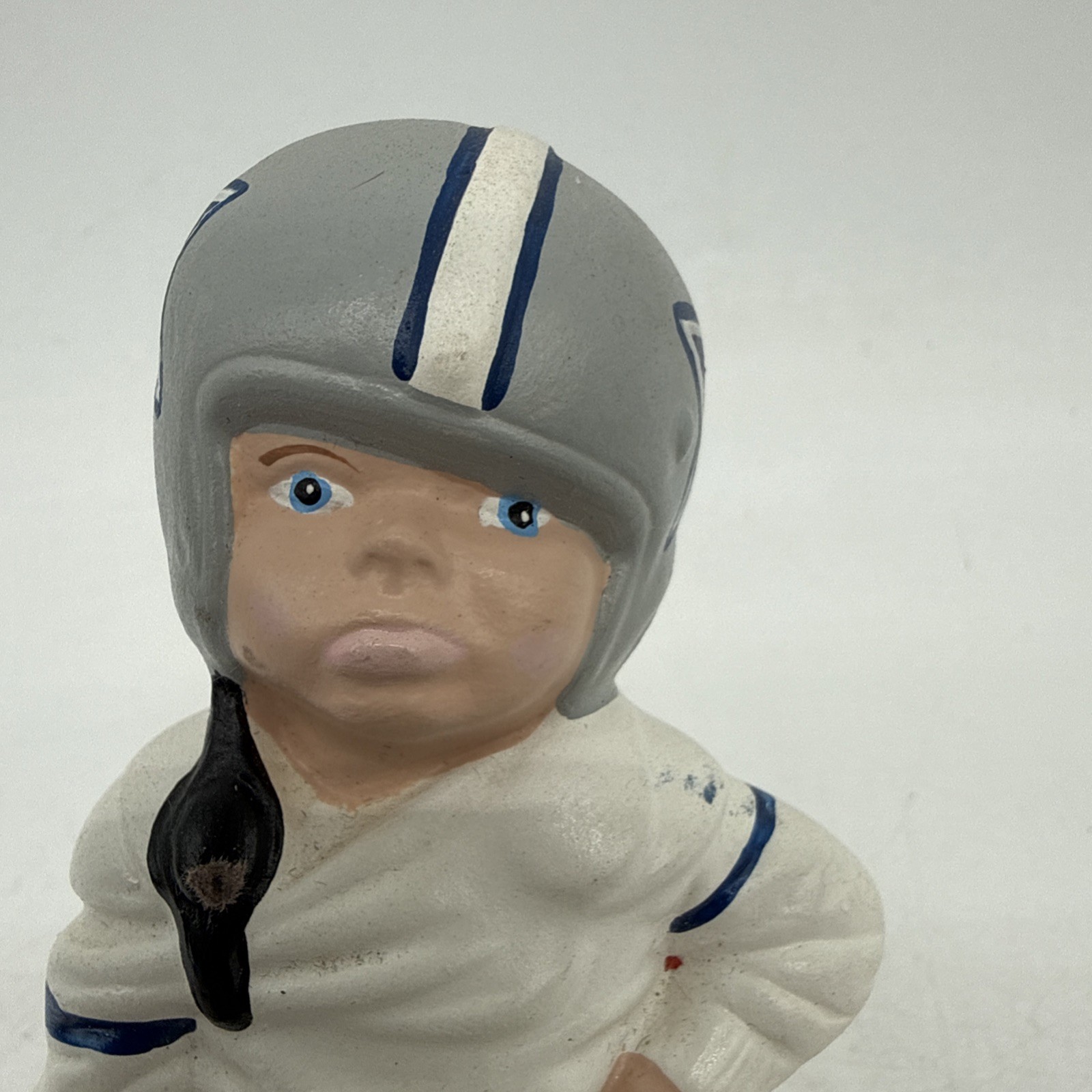 Vintage Ceramic Dallas Cowboy Figure Take A Knee