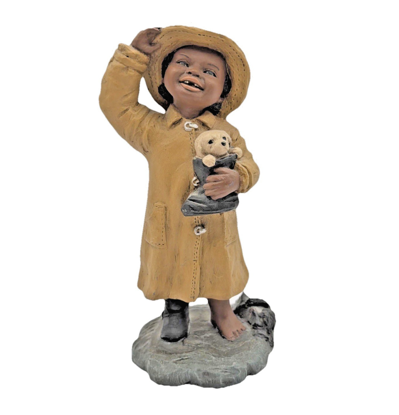 Vintage 1989 Martha Holcomb Figurine God Is Love #100 Kacie, All God’s Children