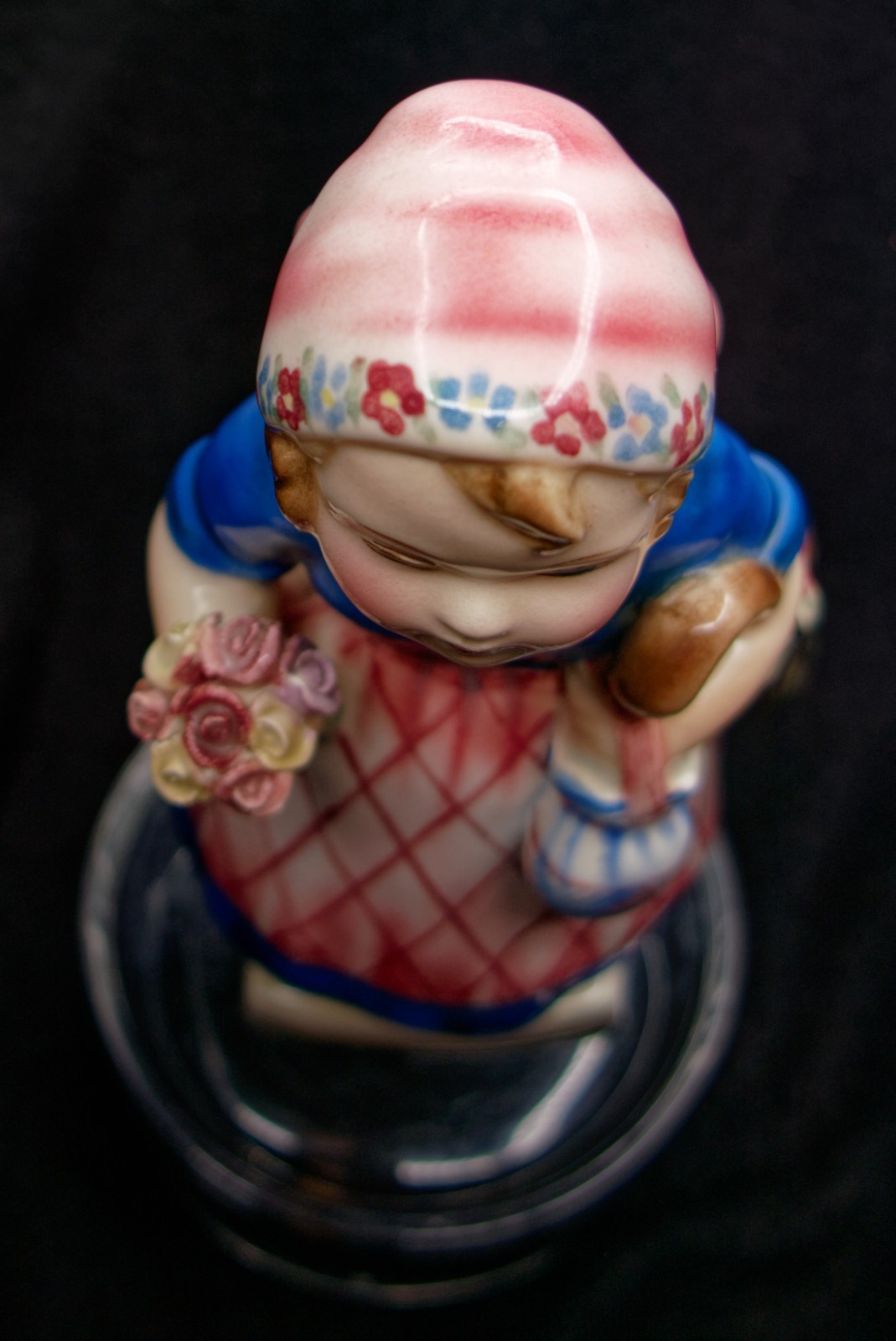 Vintage Goldscheider Keramos Austria Alpine Boy & Girl Pottery Figurines Pair