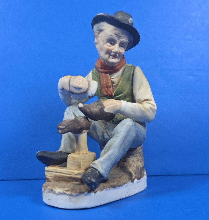 Ardco Dallas Shoeshine Figurine C-1907X Japan Polish Vintage