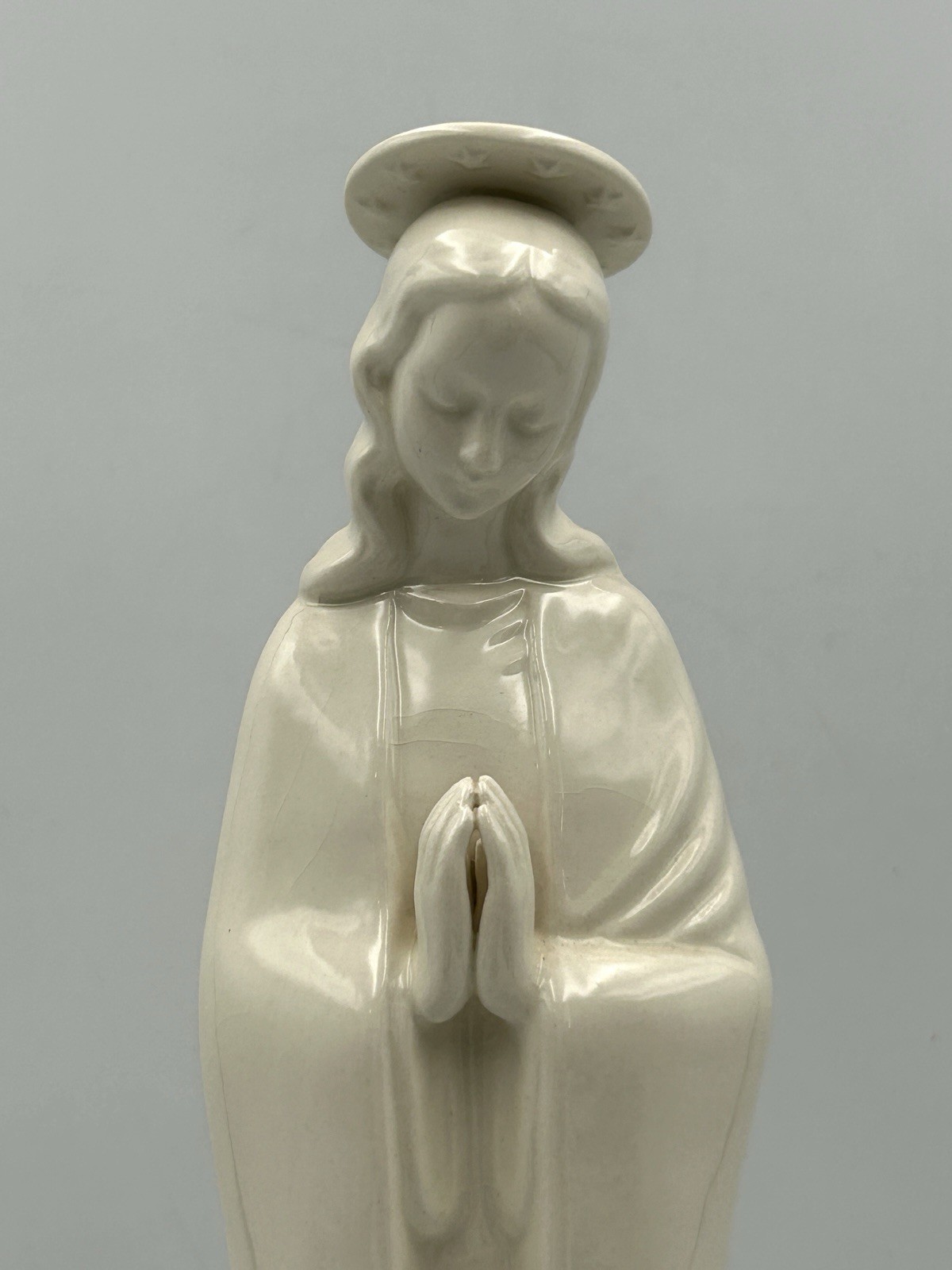 Goebel Hummel Vintage Praying Madonna Mary Figurine Statue 46/0 Germany 10.25”