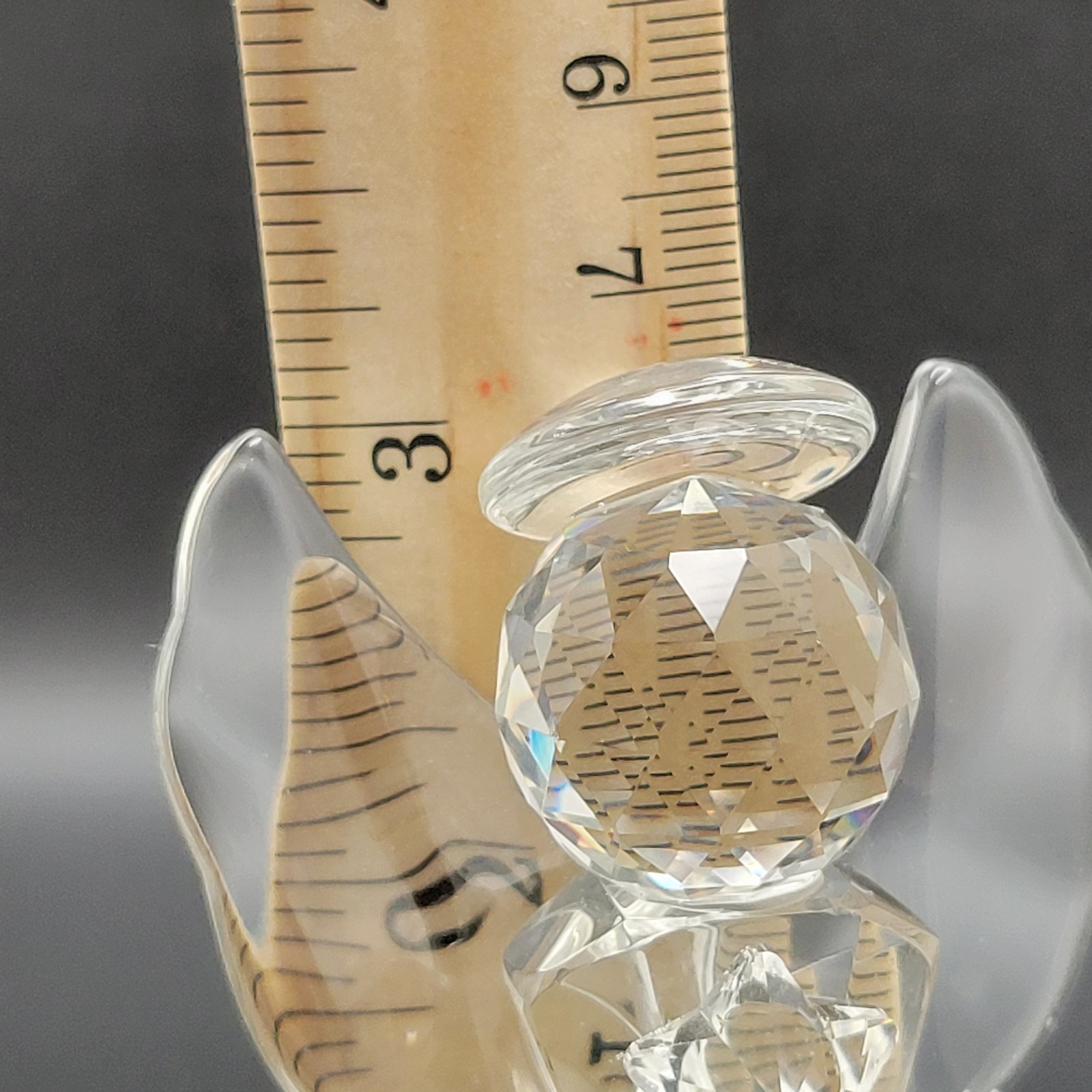 Waltz & F Crystal Guardian Angel Figurine 3″ Sun Catcher Minimalist