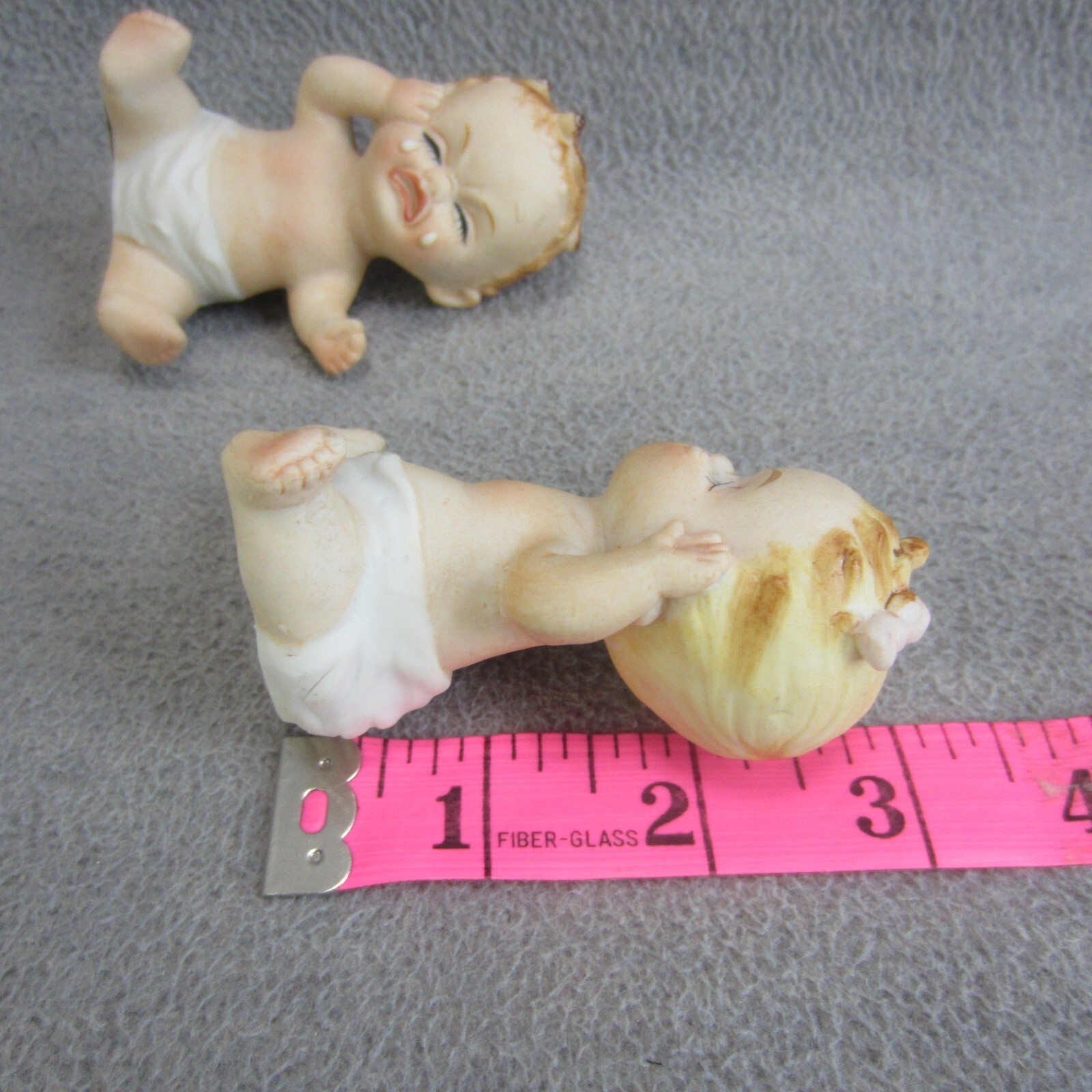 Vintage Crying Babies MCM Figurine LEGO Fine Quality Japan Ceramic Salt Pepper