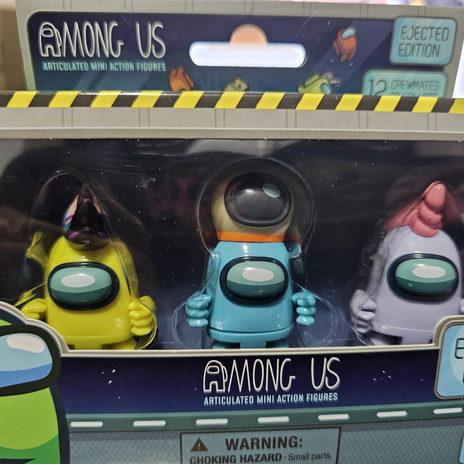 New! Among Us 3 Pack Articulated Mini Figures Ejected Edition 2023 Toikido NIP