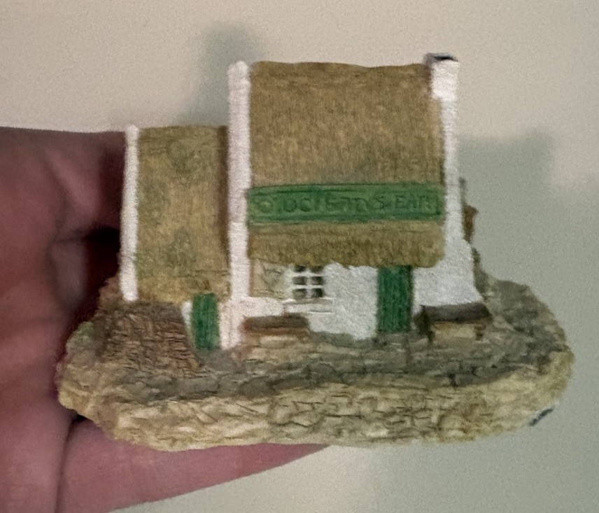 Irish Heritage Collection O Dohertys Bar Donegal Miniature House 1987 Vintage