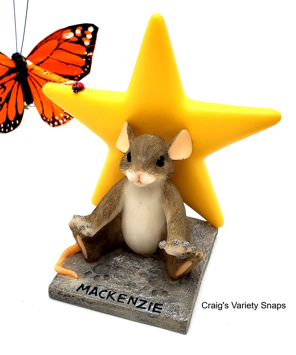 CHARMING TAILS A Star In The Making Figurine, LIMITED EDITION Boxed Fitz & Floyd