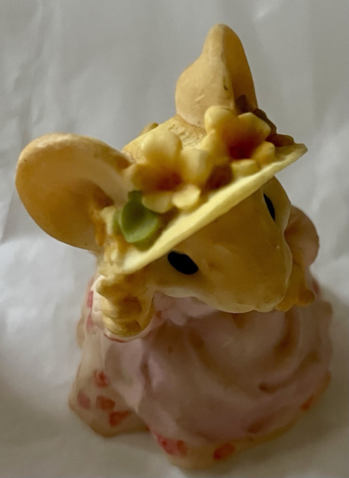 1991 Ganz Little Cheesers Mice Figurines Hand Painted Hand Made Mice Set Resin
