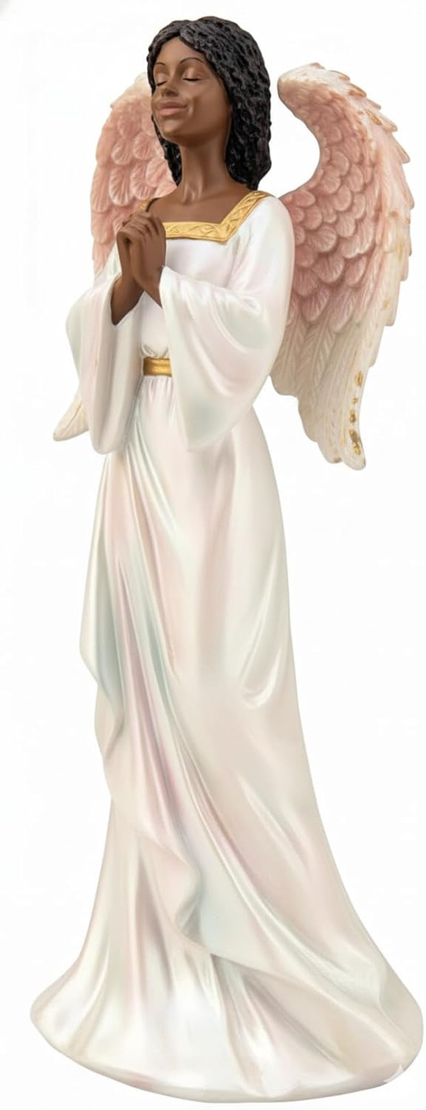 9-Inch Prayerful Angel Figurine – Positive Image Gifts for Worship and Praise