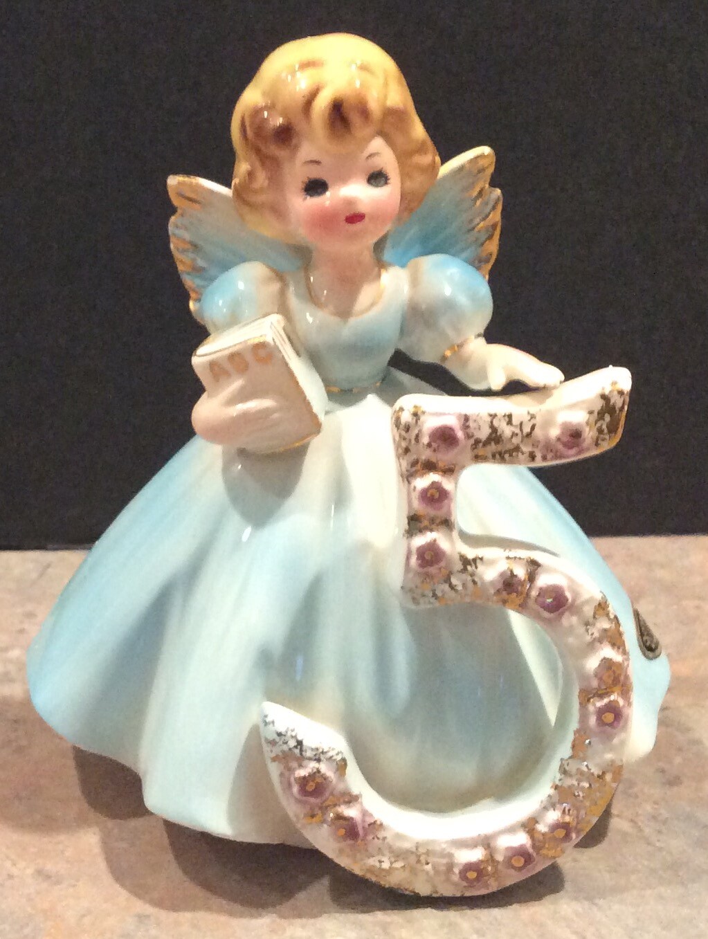 Josef Originals Lot of 3 Birthday Angel Figurines Ages 4~5~6 – Japan