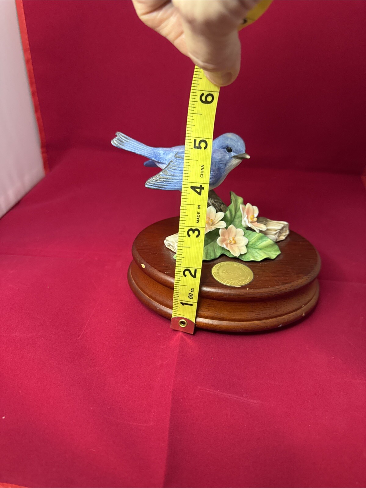 Bluebird San Francisco Music Box VTG 90s Wildlife Collection 1995 Works