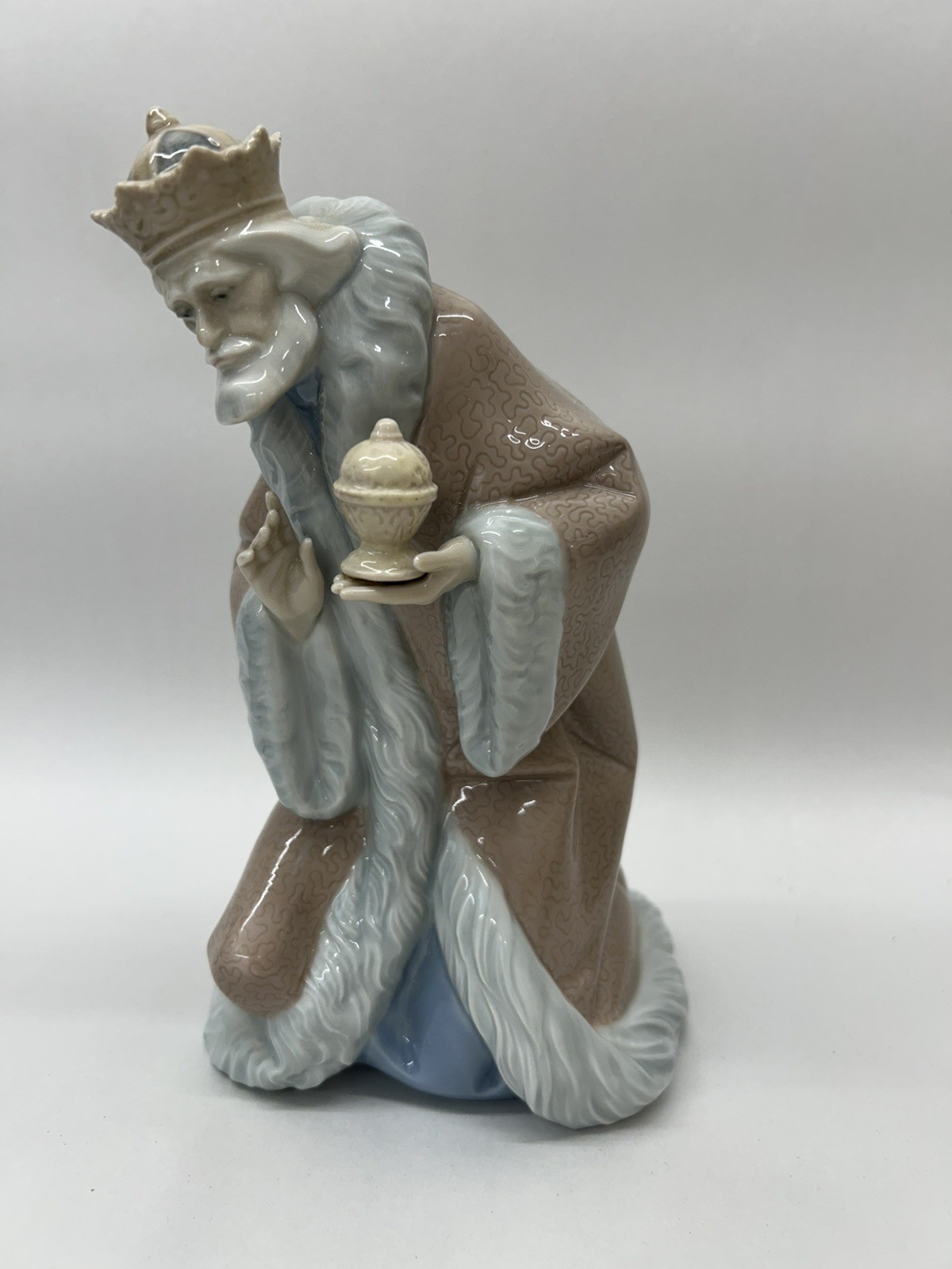 Lladro King Melchor Porcelain Nativity Figurine 5479 Mint w/ Box