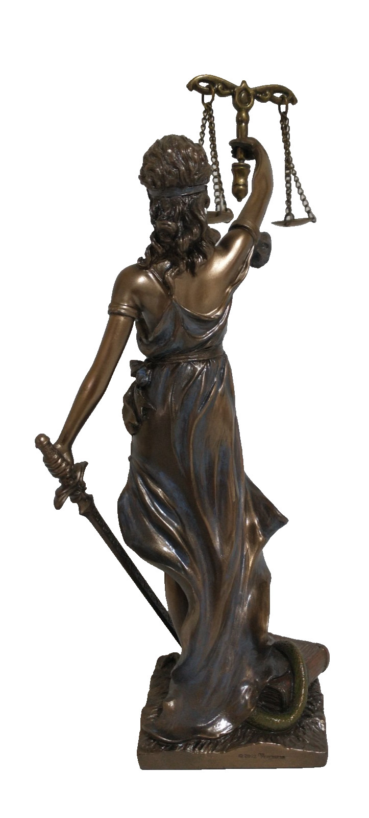 Studio Collection Veronese Design Metal La Justicia Lady Justice 7.5″ Figurine