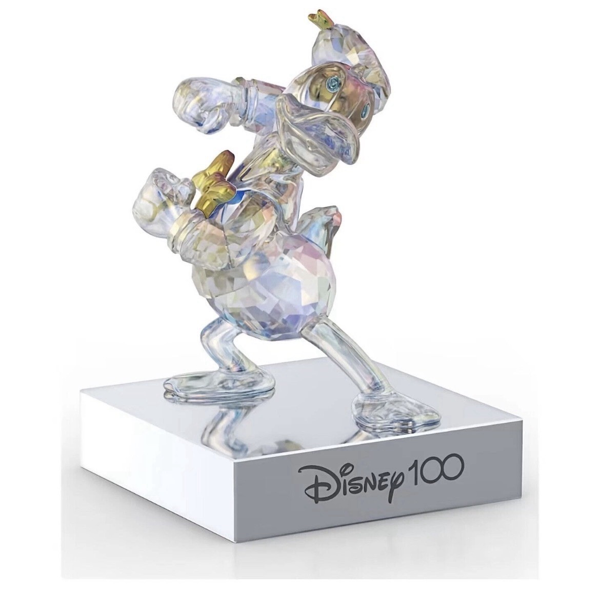 Swarovski (5658474) Disney100 Donald Duck Iridescent Crystal Figurine