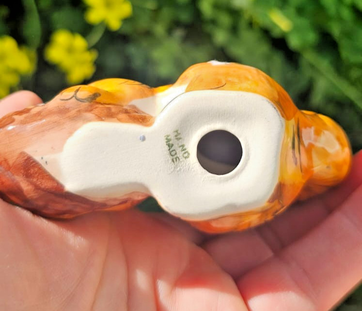 Squirrel with a Nut Masterpiece Porcelain from Russia
