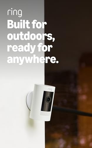 Ring Outdoor Cam (Stick Up Cam), Weather-resistant home or business security cam