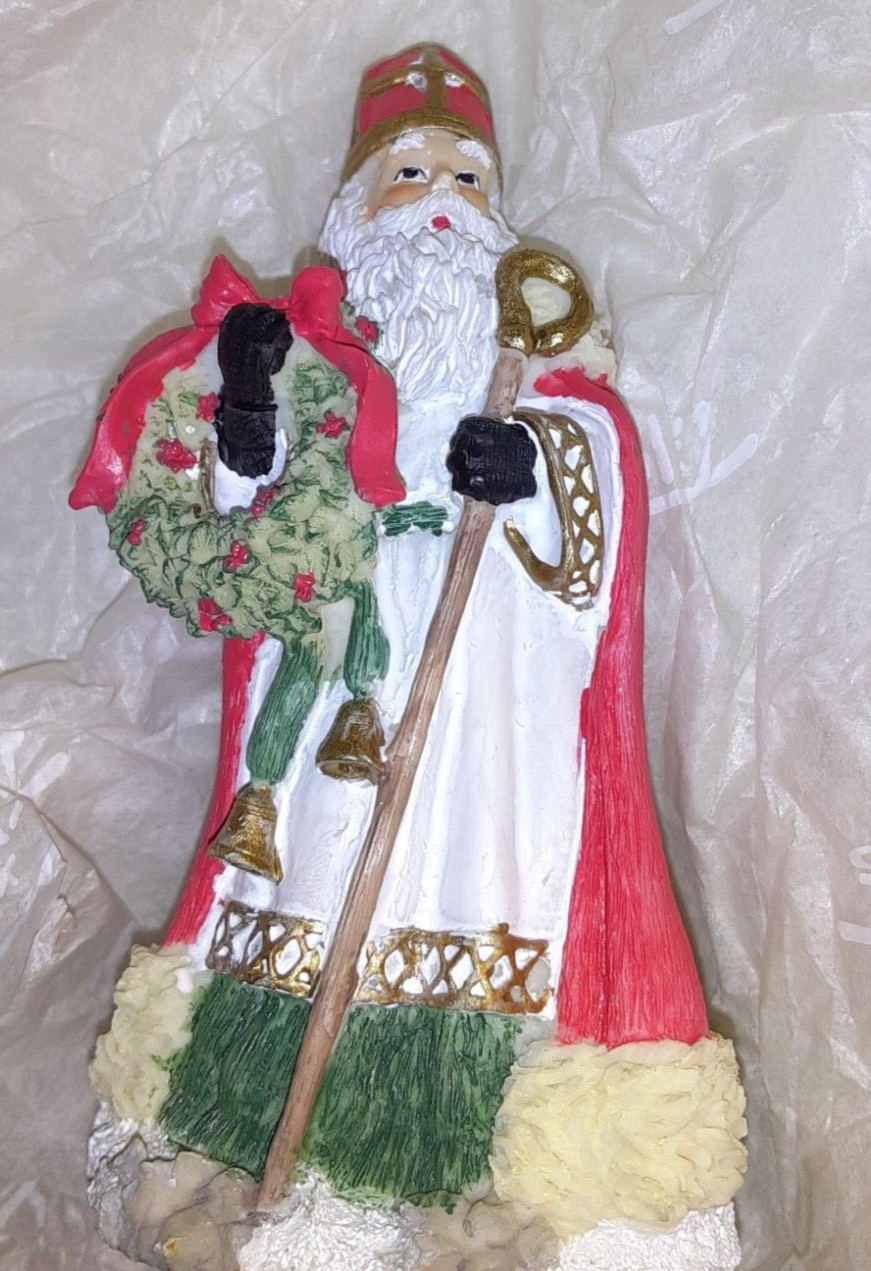 International Santa Claus Collection Figurines ~ St. Nicholas ~ Austria