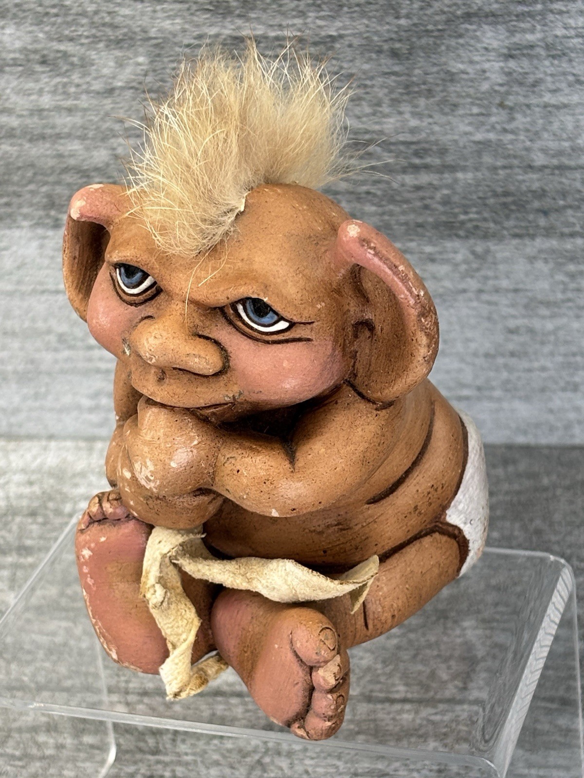 VTG RARE Troll Gargoyle Figurine Statue Figurine Christian & Paul Marshland GOTH