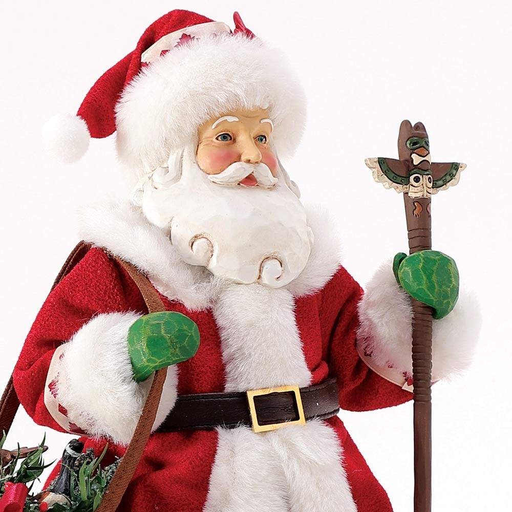 Possible Dreams Canada Santa Claus 10.5in Figurine Department 56 Totem Jim Shore
