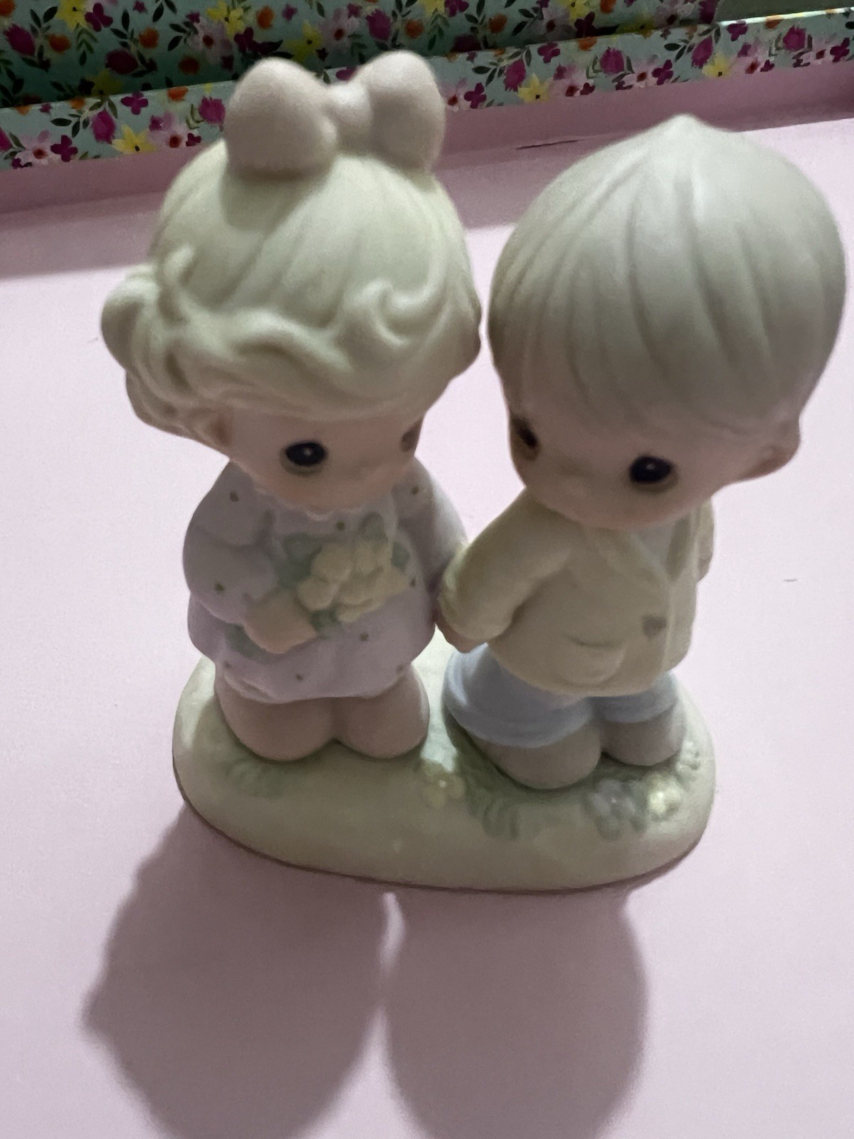 Precious Moments Porcelain YouForever All My Heart Figurine 1996