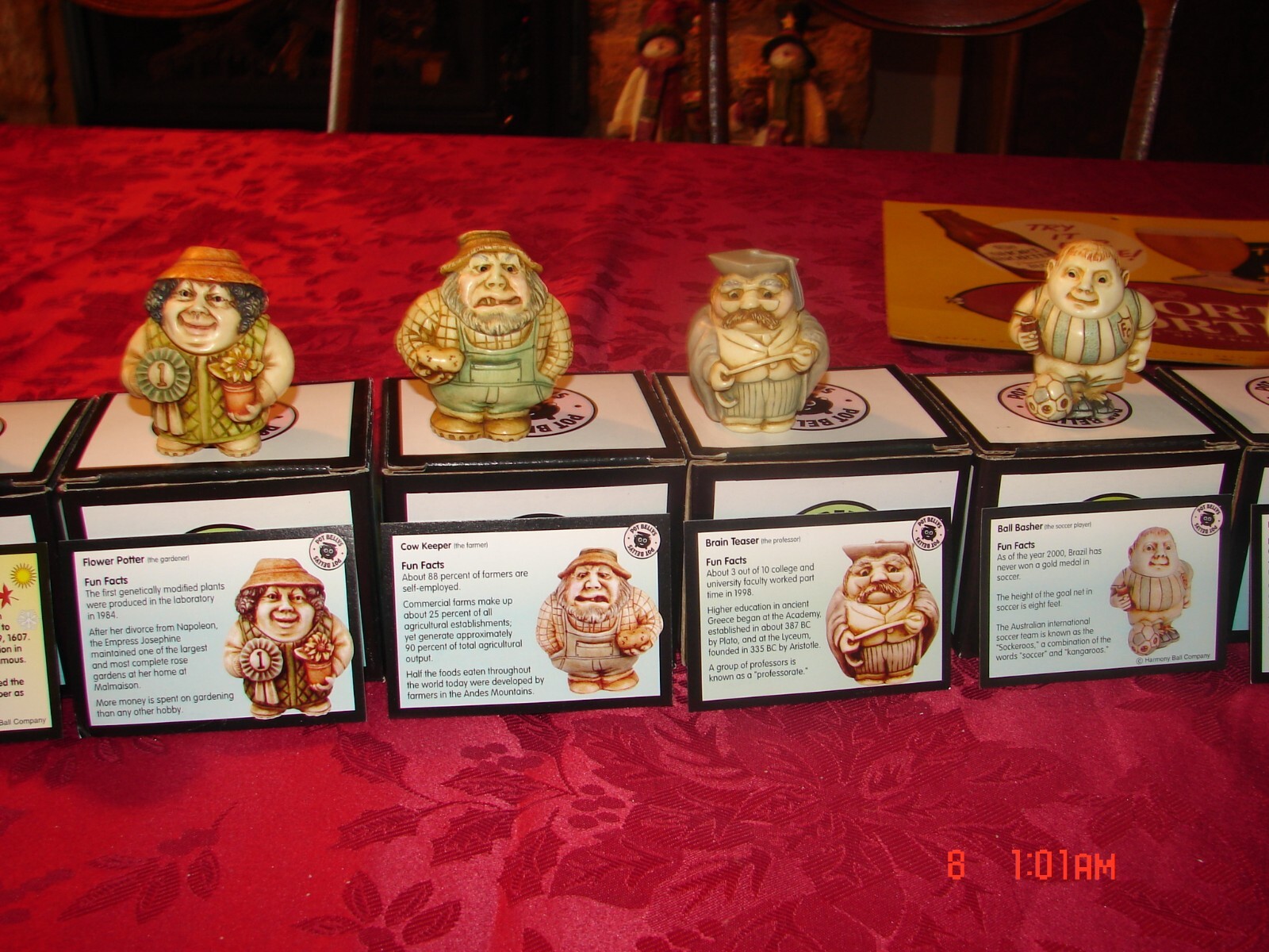 16 DIFFERENT Harmony Ball Pot Belly’s – HIGH VALUE LOW PRICE!