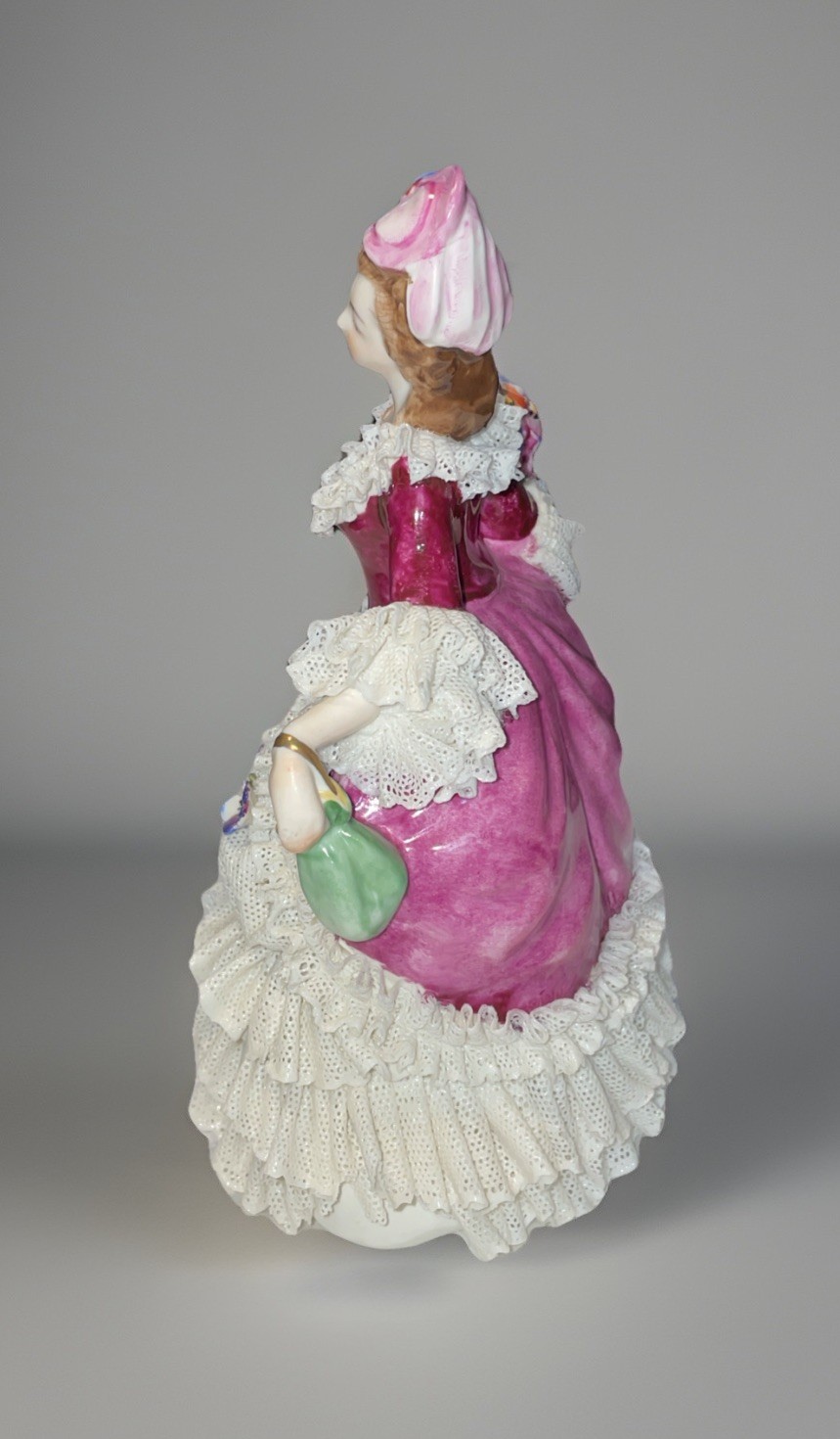 Dresden Muller Volkstedt Germany / Godey’s Fashions-November 1863/7”