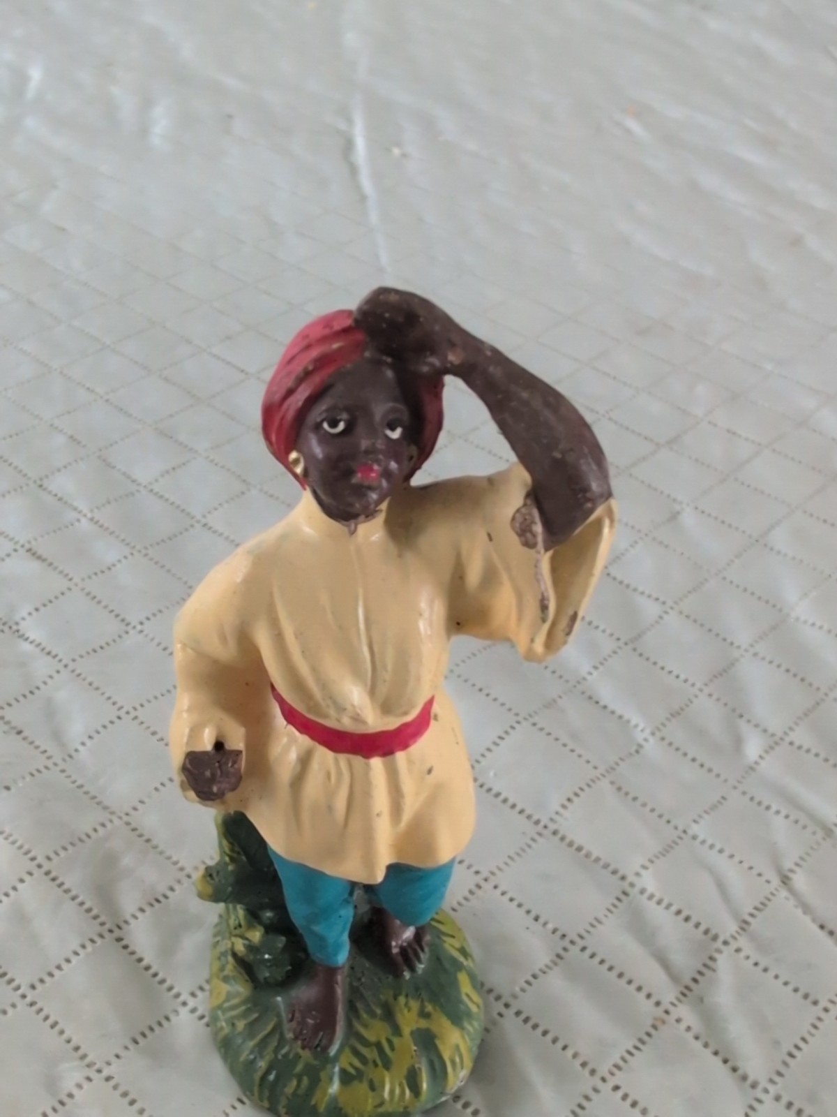 Vintage Nativity Figure, Made In Italy, 3.75 In