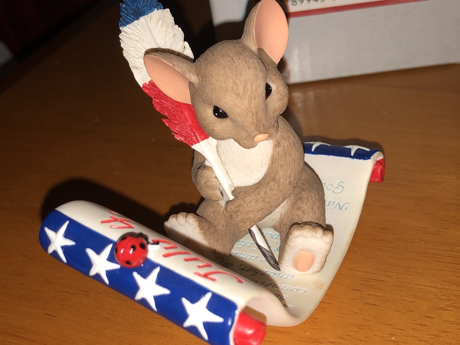 Charming Tails “SIGN ON FOR FREEDOM” DEAN GRIFF NIB INDEPENDENCE DAY