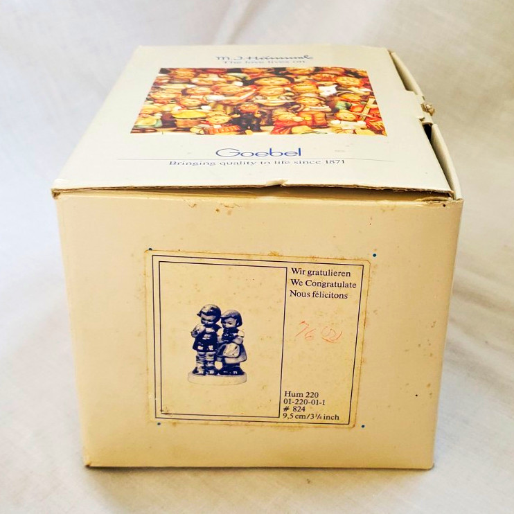 Goebel M.I. Hummel ‘We Congratulate’ #824 Just The Box