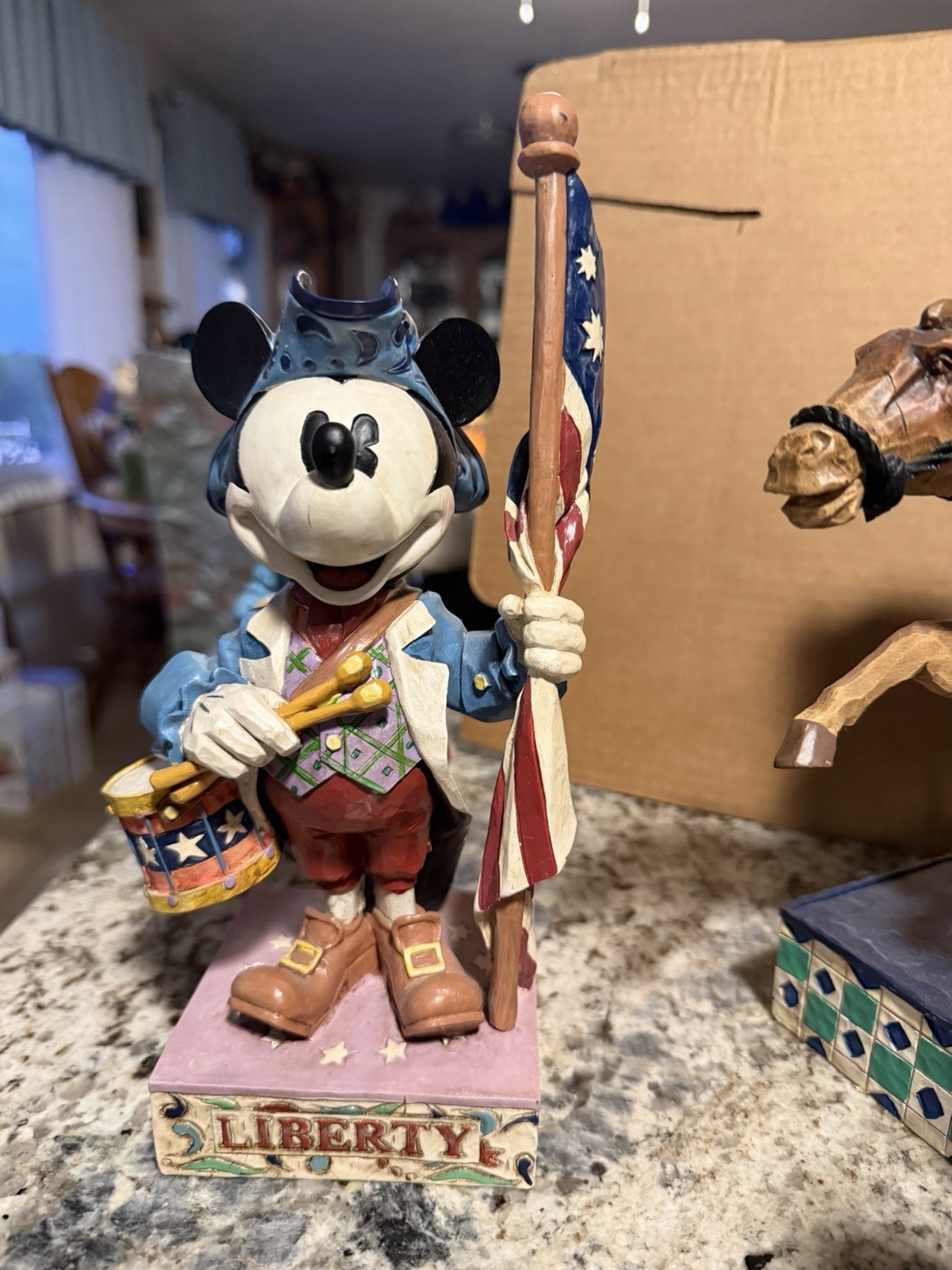 Jim Shore Disney Traditions Mickey Mouse PATRIOT JULY 4TH Collection CHOOSE