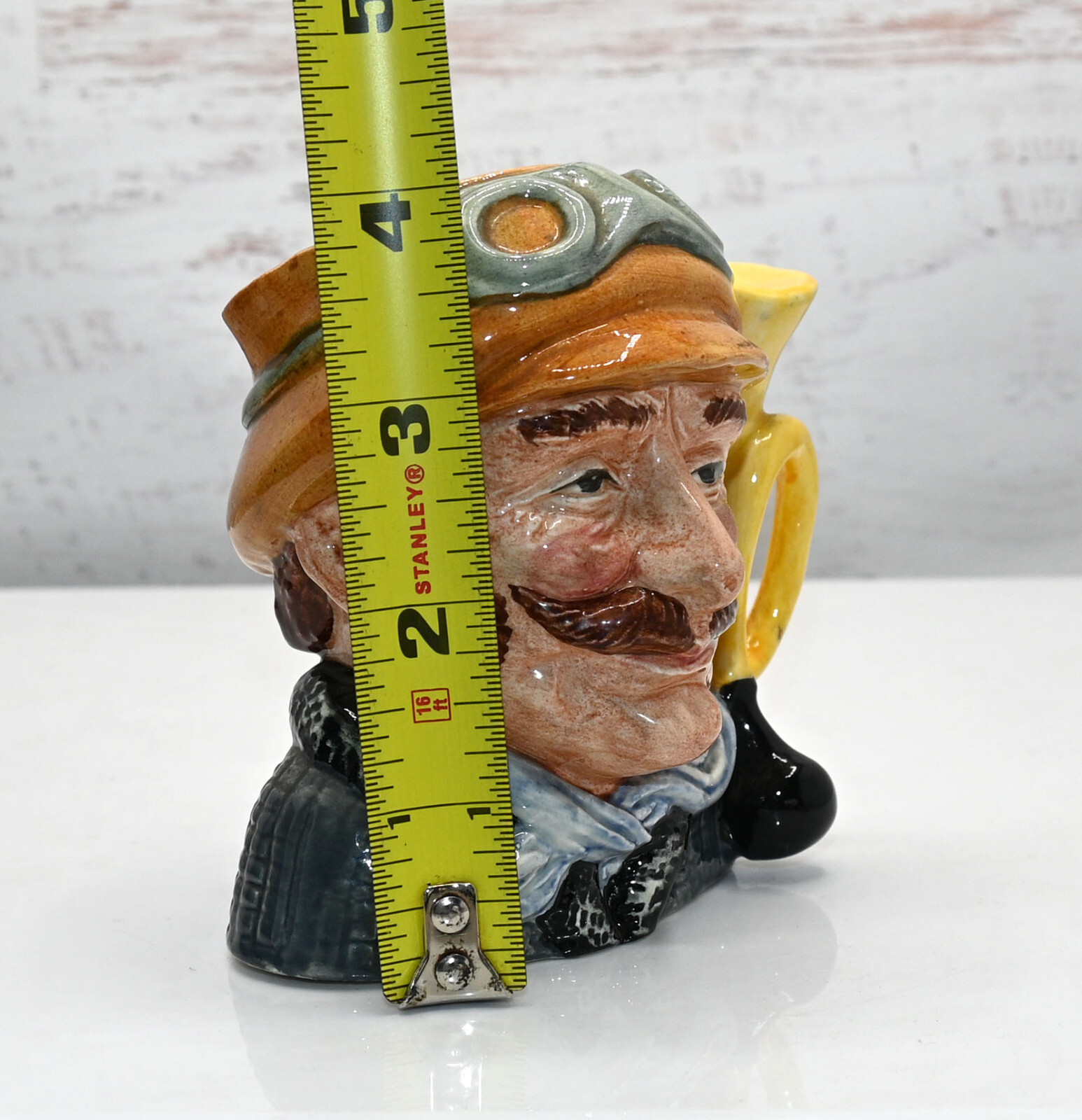 VTG Royal Doulton Toby Jug Mug VETERAN MOTORIST 4” Character Figure D6637